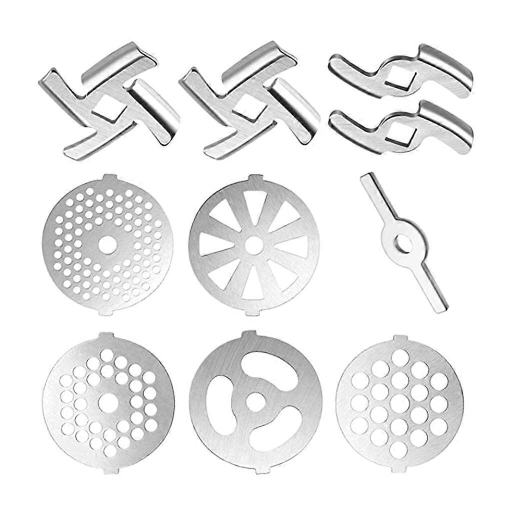 Stainless Steel Meat Grinder Plate Disc Knife Replacement Accessories