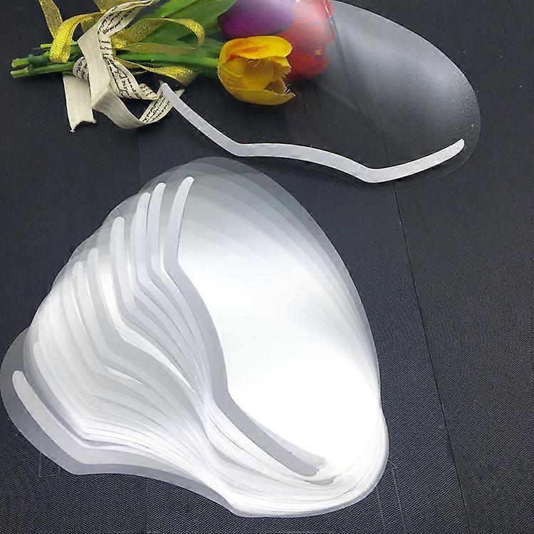 100PCS Transparent Shower Face Eye Protection Shield