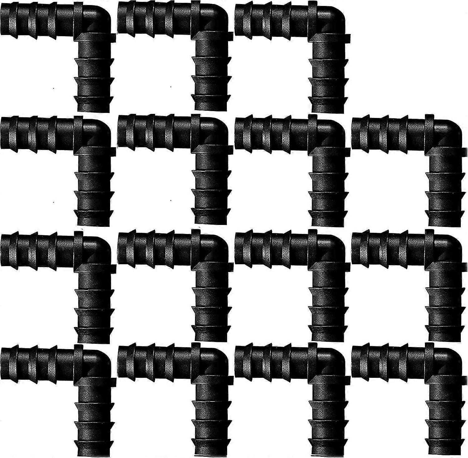 25pcs 16mm tuinslang hoekfittingen