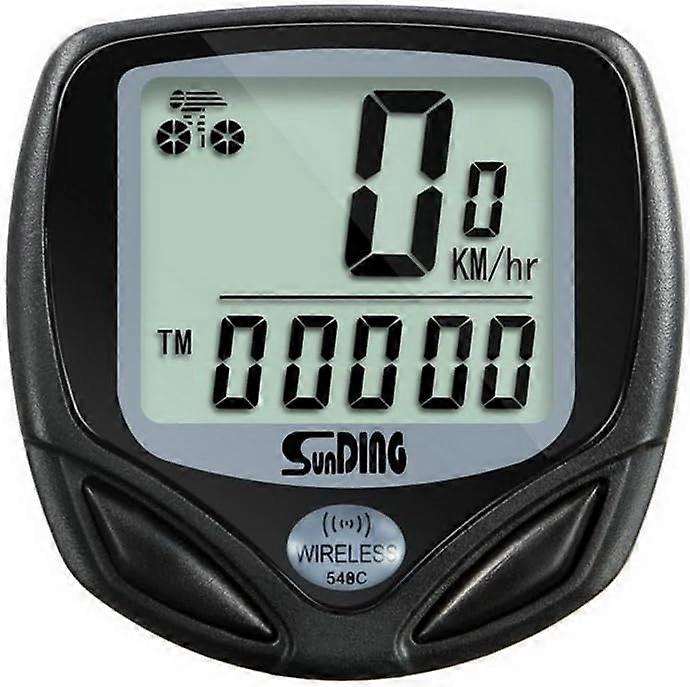 Bicycle speedometer LCD wireless bicycle computer odometer cadence waterproof