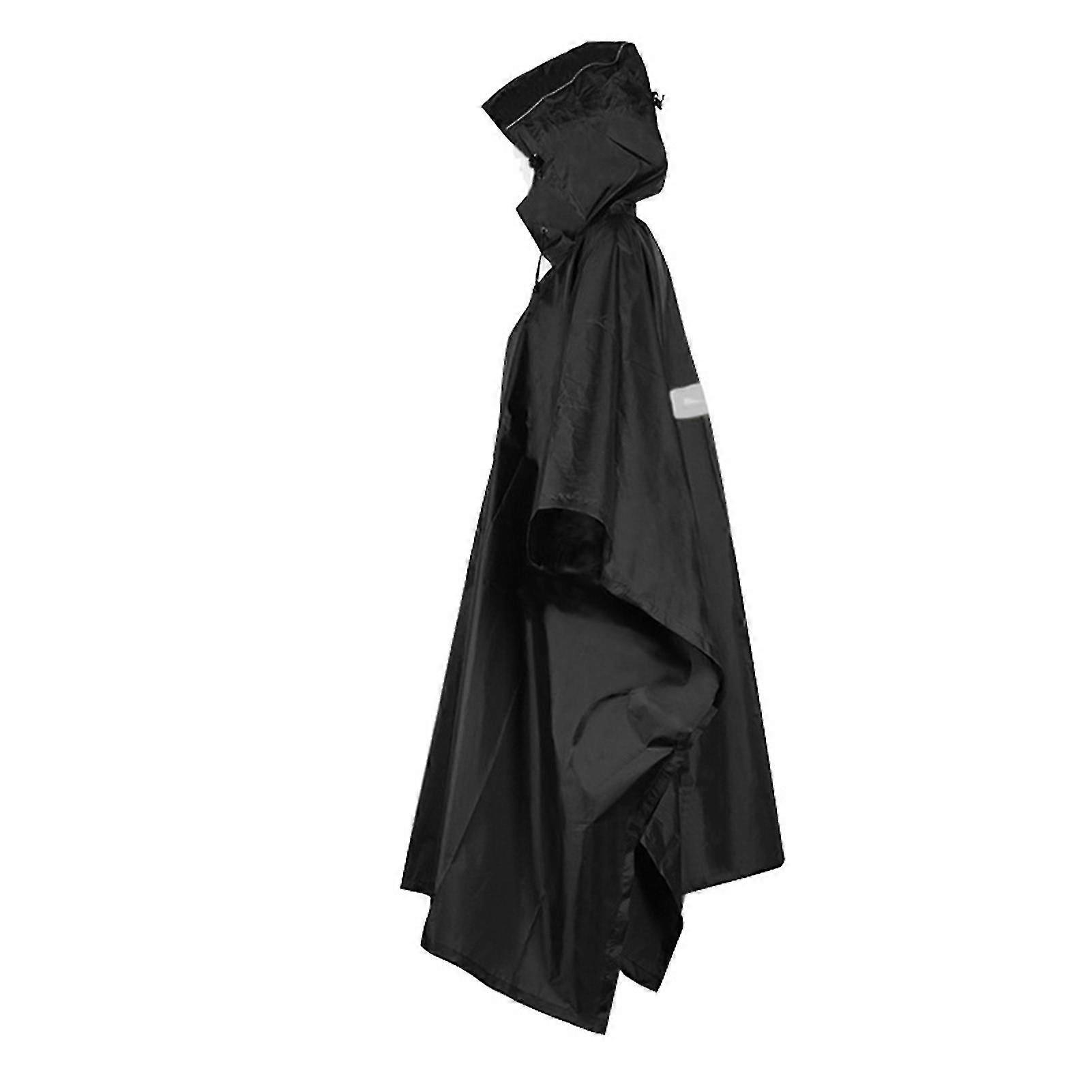 Poncho con cappuccio adulto unisex con tasca da campeggio impermeabile leggero da campeggio