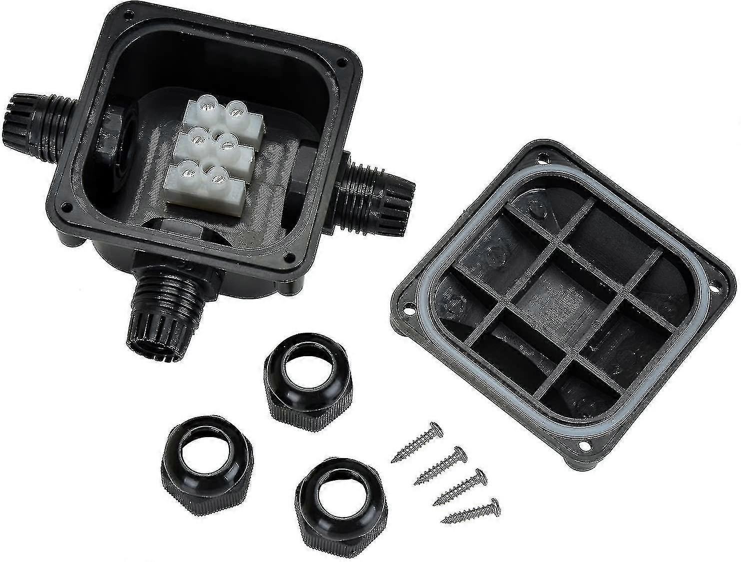 5pcs Waterproof Junction Box, Cable Sleeve, Waterproof Junction Box