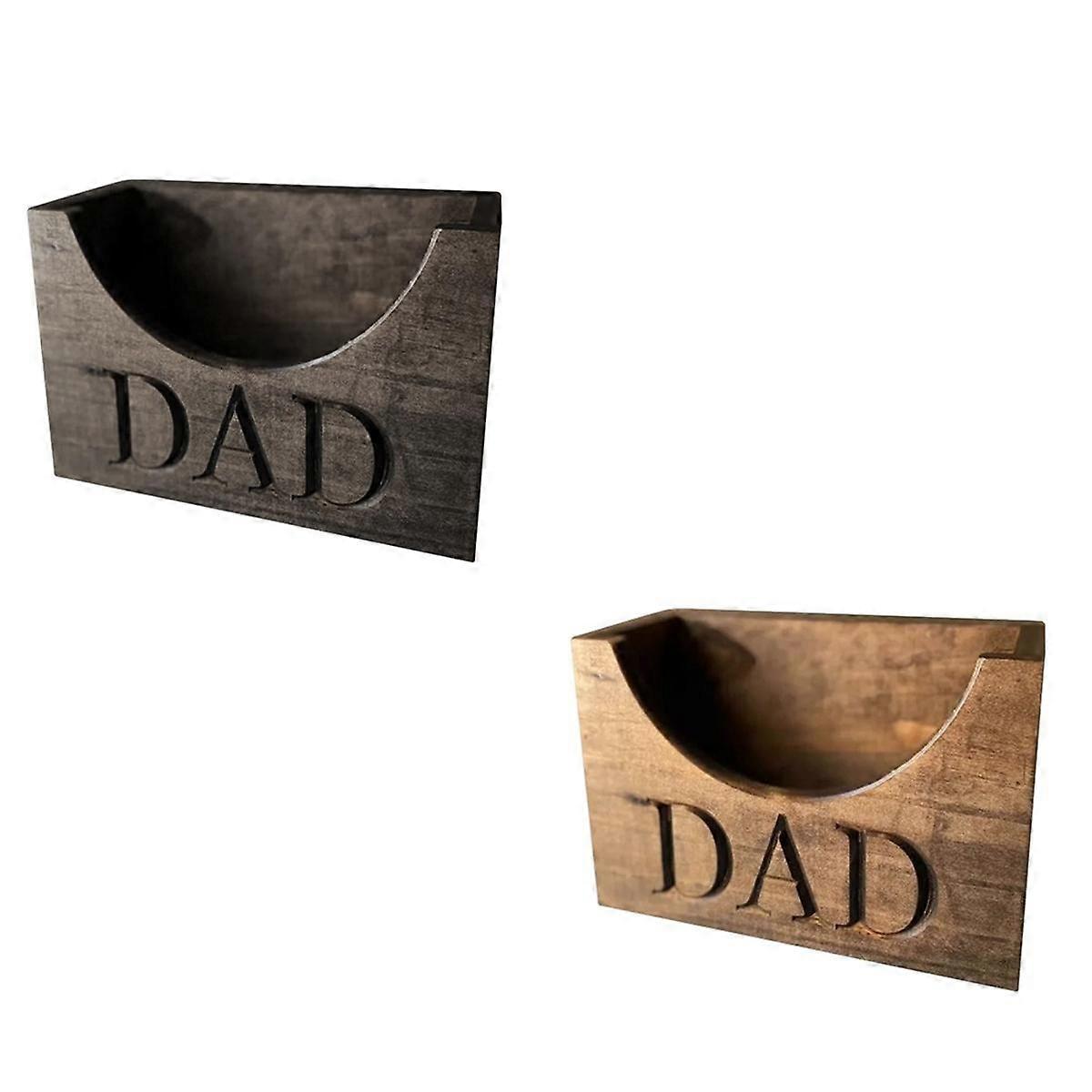 Wooden Hat Holder Dad Hat Holder Organizer, Wooden Cap Stands for Display, Rustic Hat Display Stand for Fathers Day C