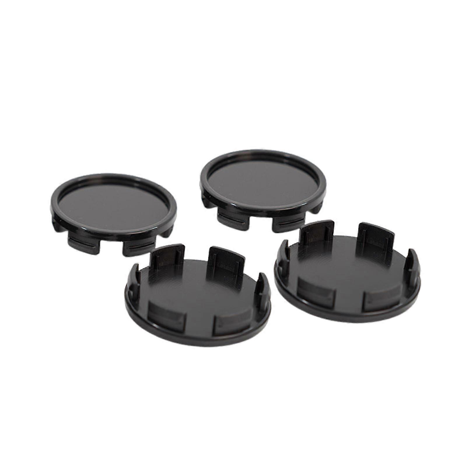 4 Pcs Hubcaps 58mm Outer Diameter 56mm Inner Diameter Car Wheel Center Hub Caps Easy Install Universal Tire Rim Cap Covers