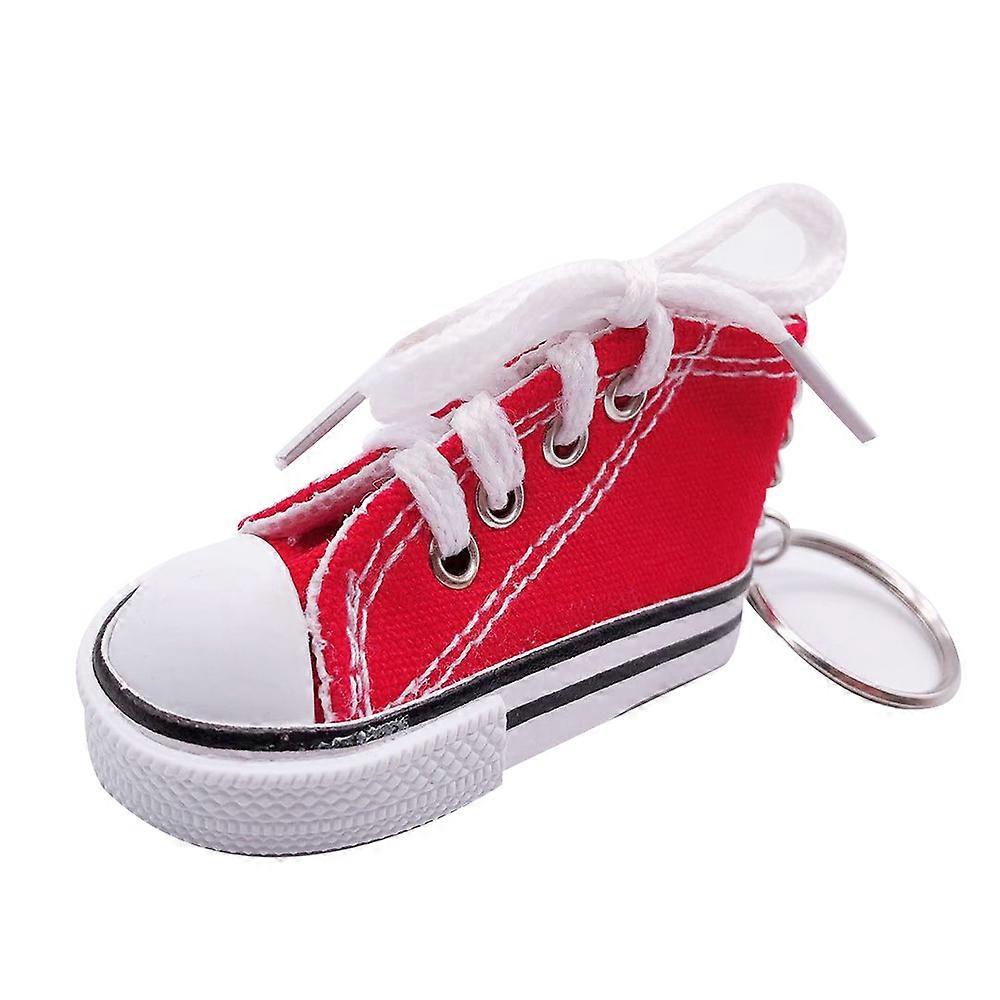 2 Pieces Shoe Mold Keychain Pendant 3d Stereo Mini Basketball Shoe Jewelry
