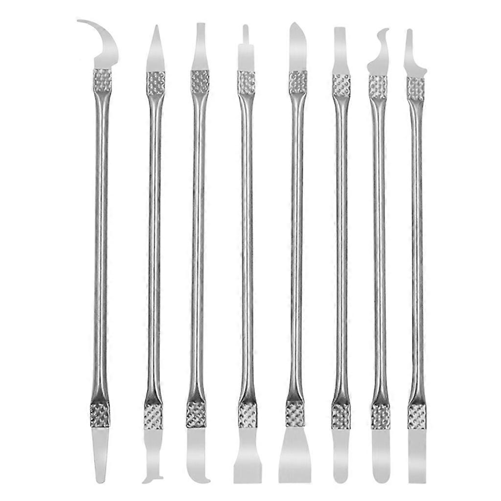 8Pcs Durable Computer Repair Tools Kit Pry Opening Tool Metal Opening Pry