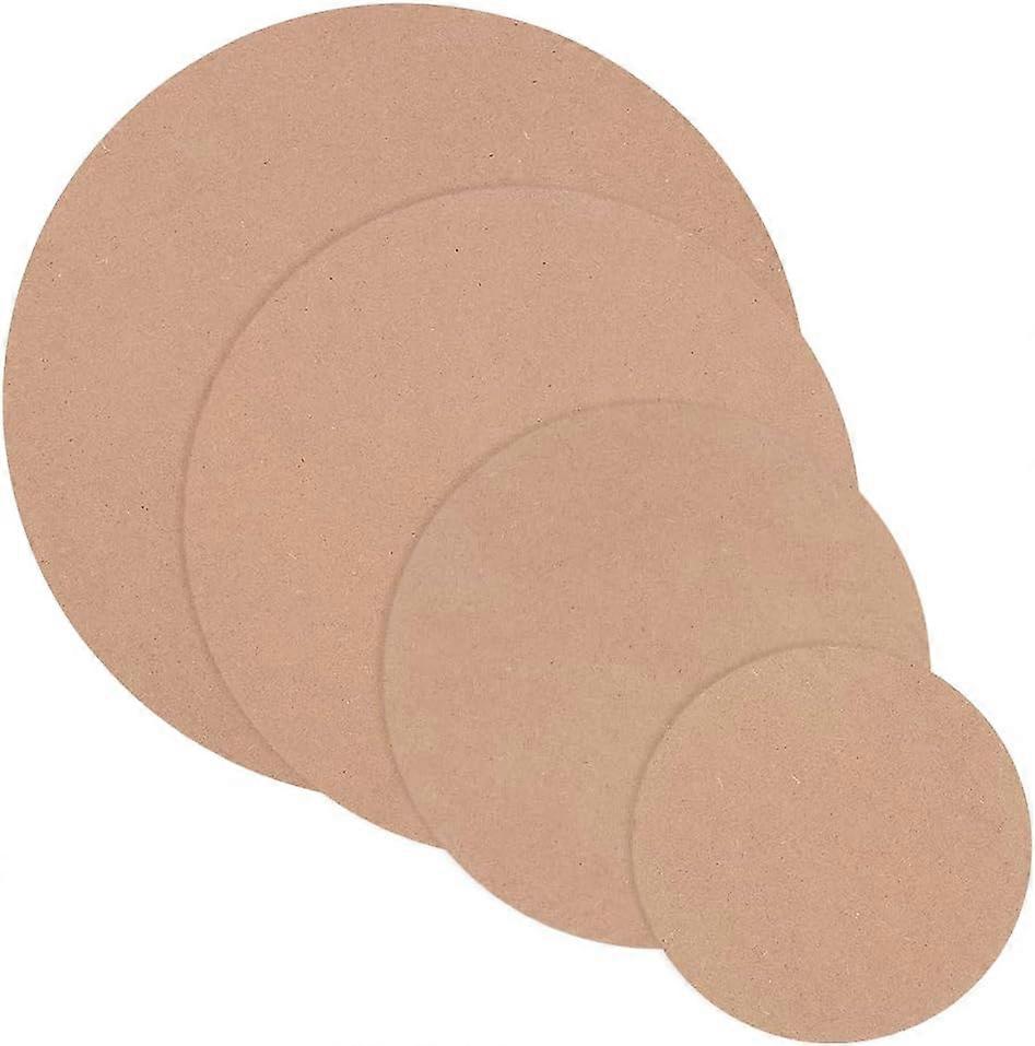 4pcs Pottery Bats Tools Portable Clay Wedging Board for Potters and Clay Artists 5.9-11.8 inch Flat Round Bat for Pottery Clay Making Crafts Pottery S