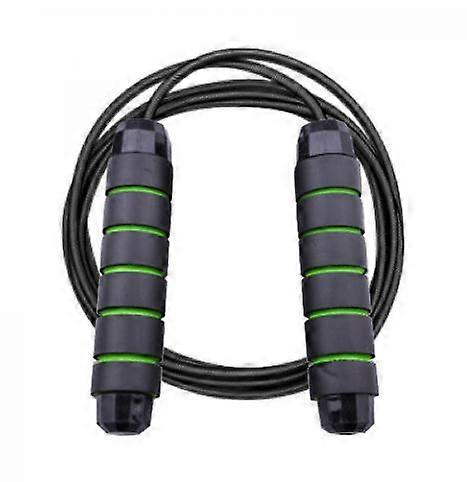 Skipping Rope with Ball Bearings Rapid Speed Jump Rope Cable and 6 Memory Foam Handles