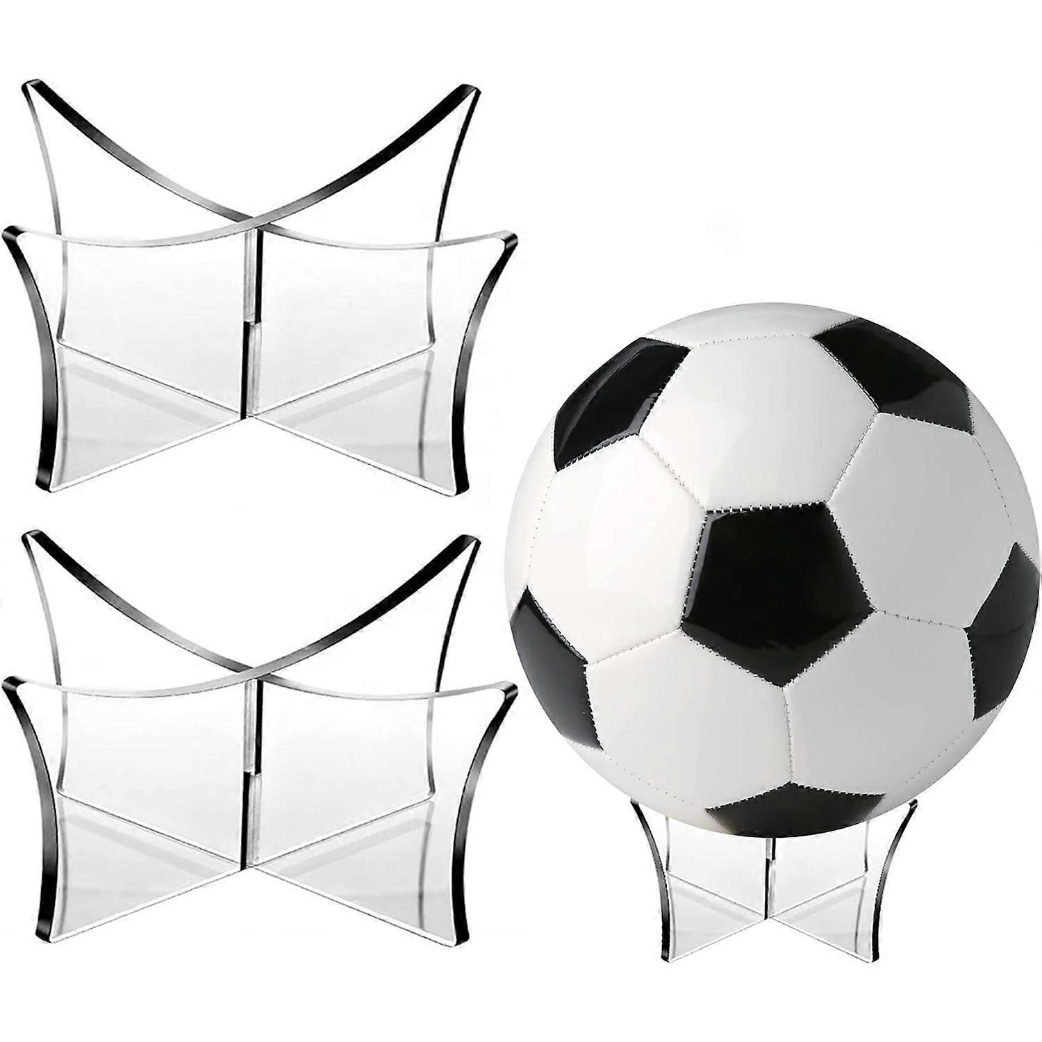 2 PCS Acrylic Transparent Ball Holder - Transparent