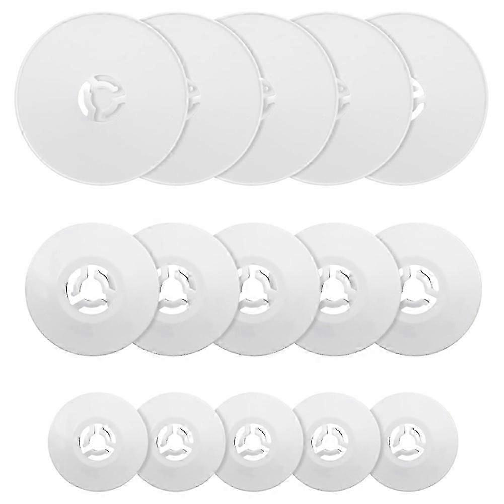 15 Pcs Spool Cap Sewing Machine Spool Pin Cap Small Medium Replacement Spool Cap White Sewing Replacement Parts