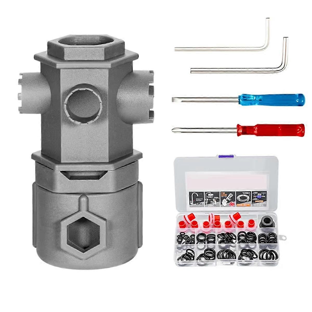 16 in 1 Wrench Faucet Wash Basin Faucet Water Spout Angle Valve Core Tool Kitchen Accessories for H