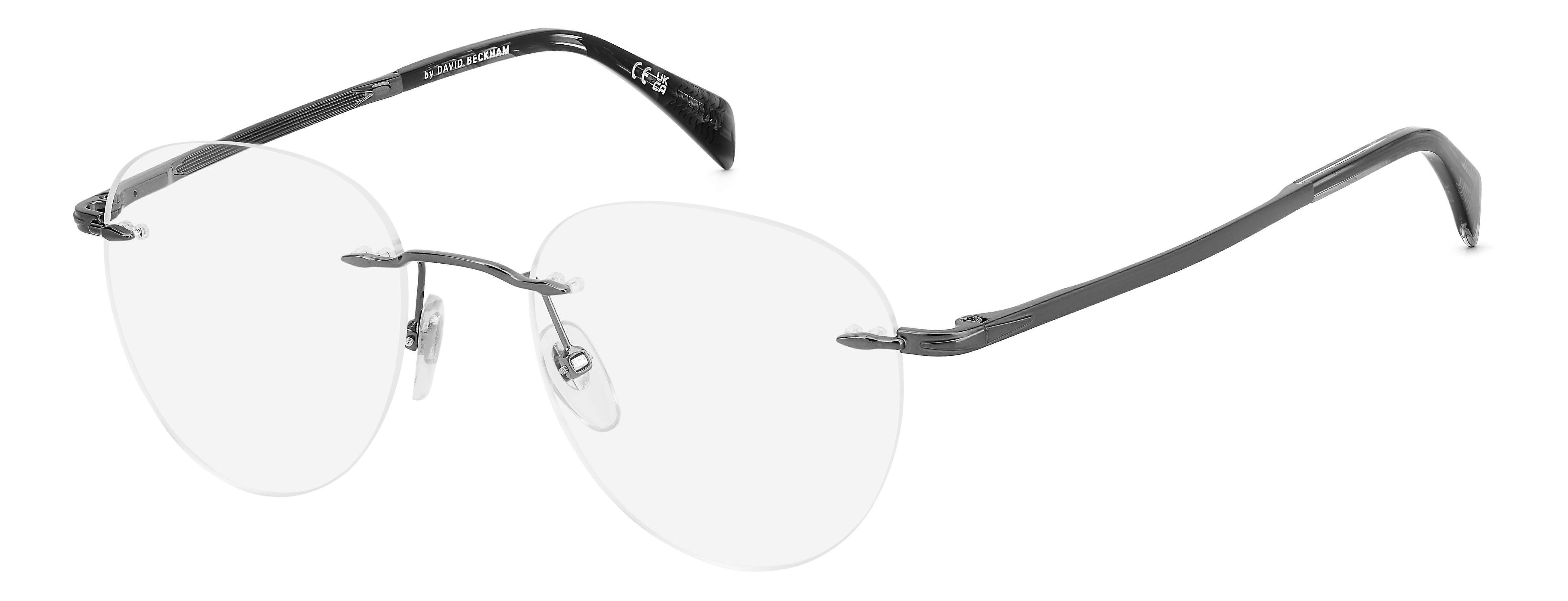 Eyewear Frames DAVID BECKHAM DB 1166 V81 DARK RUTHENIUM BLACK 50/19/145 MAN