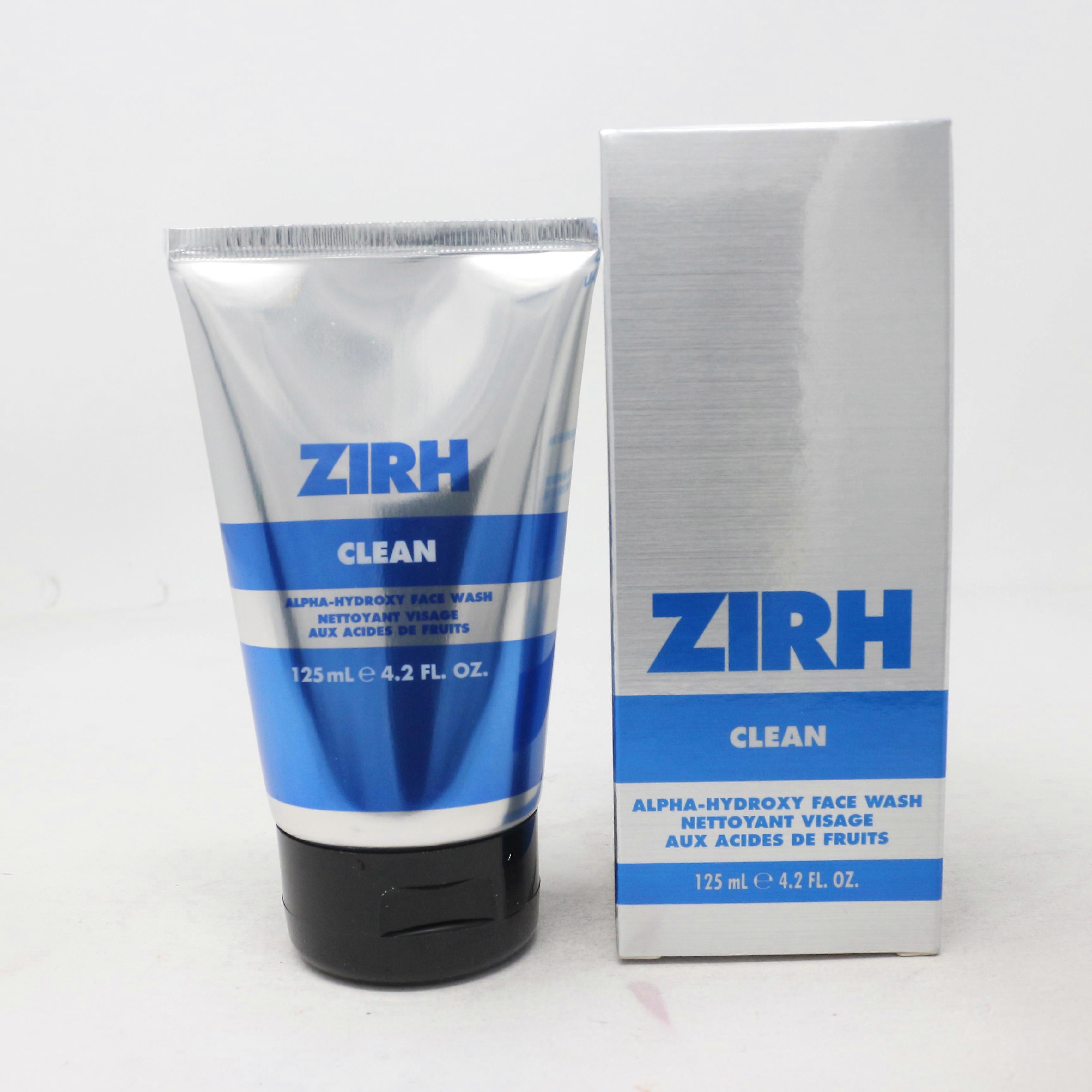 Zirh Clean Alpha-Hydroxy Face Wash For Men 125ml