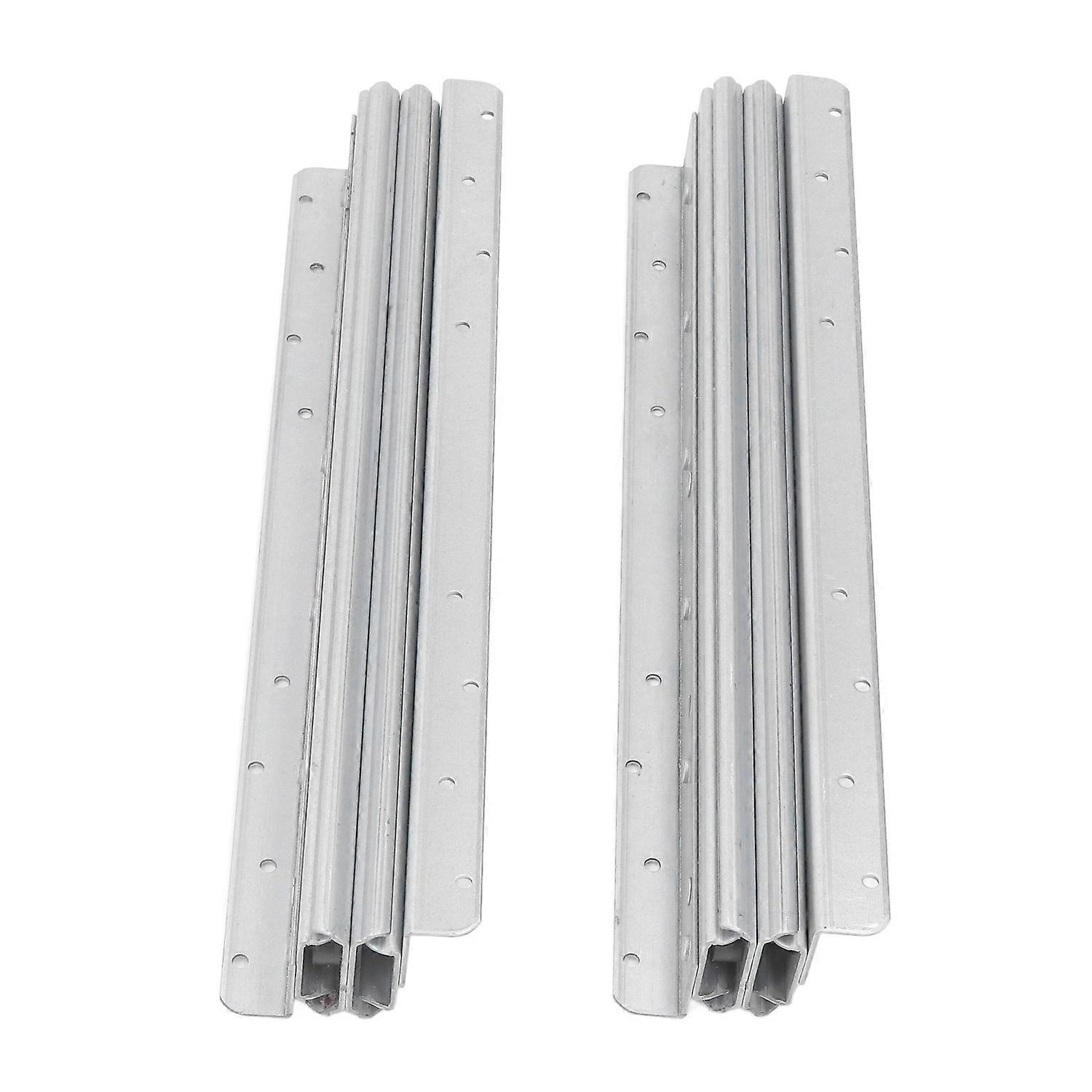 40in 1 Pair 1000 to 2250cm Pulling Out Drawer Rail 120kg Bearing Rust Resistant Smoothly Operation D