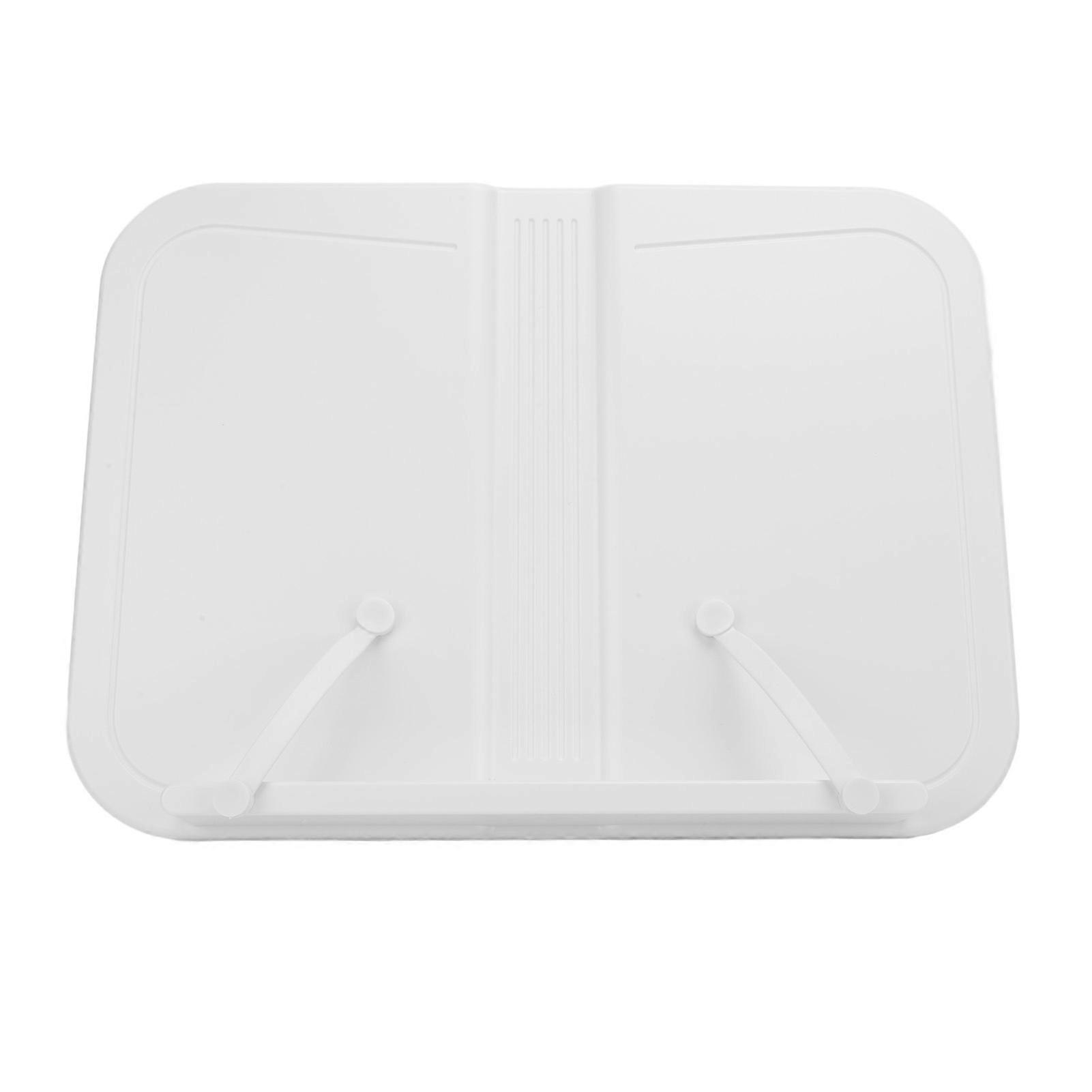 Desk Book Reading Stand White Adjustable Children Reading Stand Reading Desktop Riser for Students Adult Basic Type