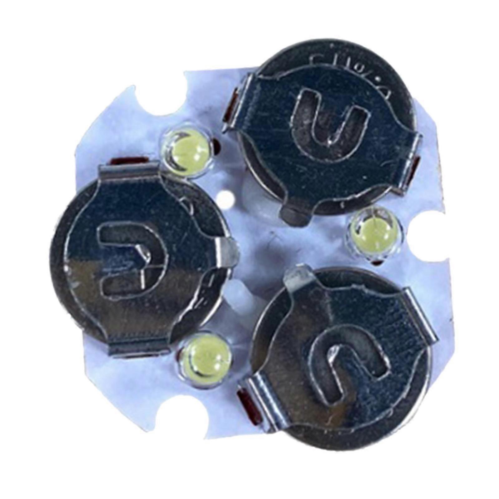 LED Switch Light Model Kits Model Lamp for Action Figure Scenes Collectibles White