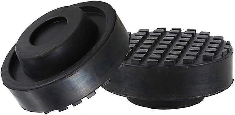 2Pcs Universal Rubber Jack Pad, Rubber Buffer Block, Car Accessory for Jack