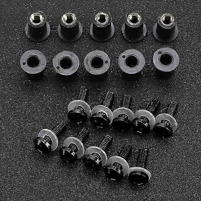 Hátvédők Honda Vfr 800 1200 750 F / R / S / FH / FV Vfr800 F Fiwi Vtec 10db motorkerékpár 5 mm-es szélvédő szélvédő csavarok csavaros rögzítőanyák