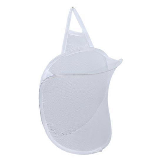 Yousheng Hanging Laundry Bag Large Capacity Foldable Design Breathable Mesh Fabric Multi-Purpose Clothes Storage Laundry Bag