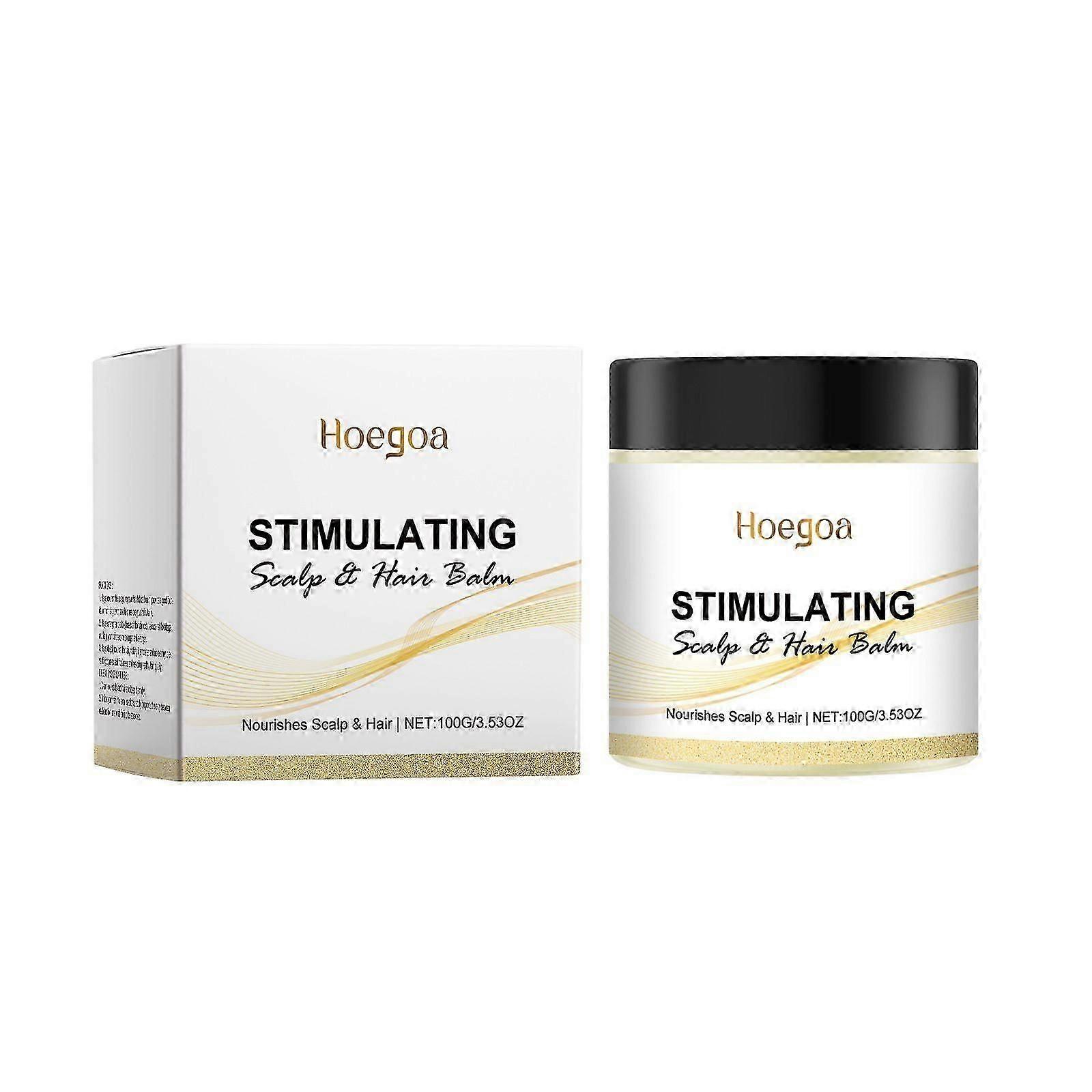 Stimulating Scalp and Hair Balm, Shea Butter and Mango Butter Blend, Leaving Hair Feeling Soft Adds Shine, Nourishes Scalp & Hair