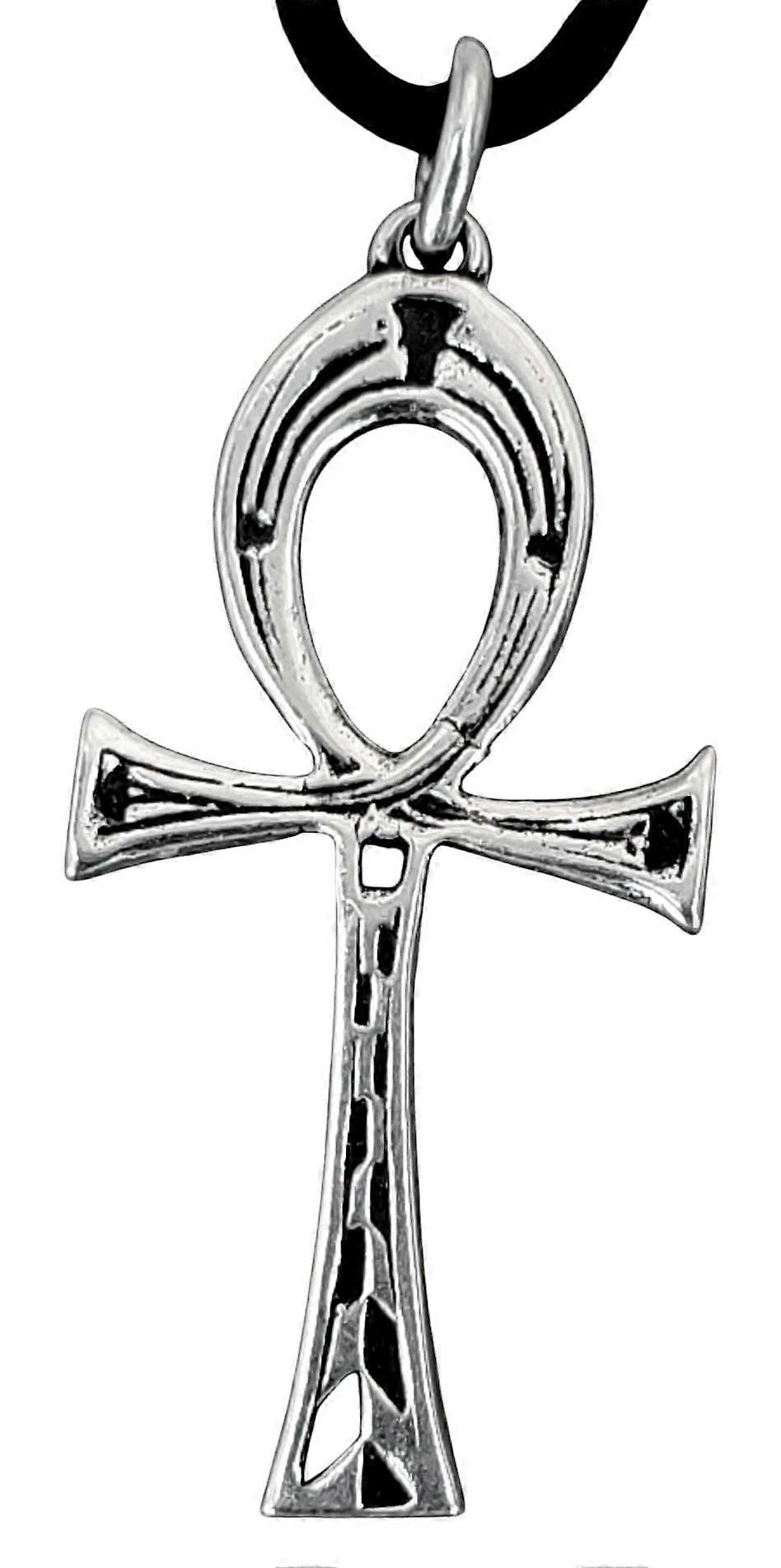 Ankh 369 with Snake Chain - Silver