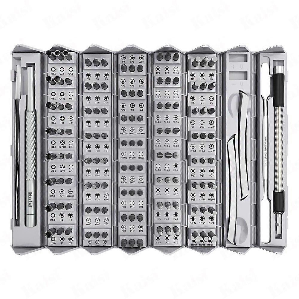 Kaisi K-8128 128 in 1 Precision Magnetic Screwdriver Set