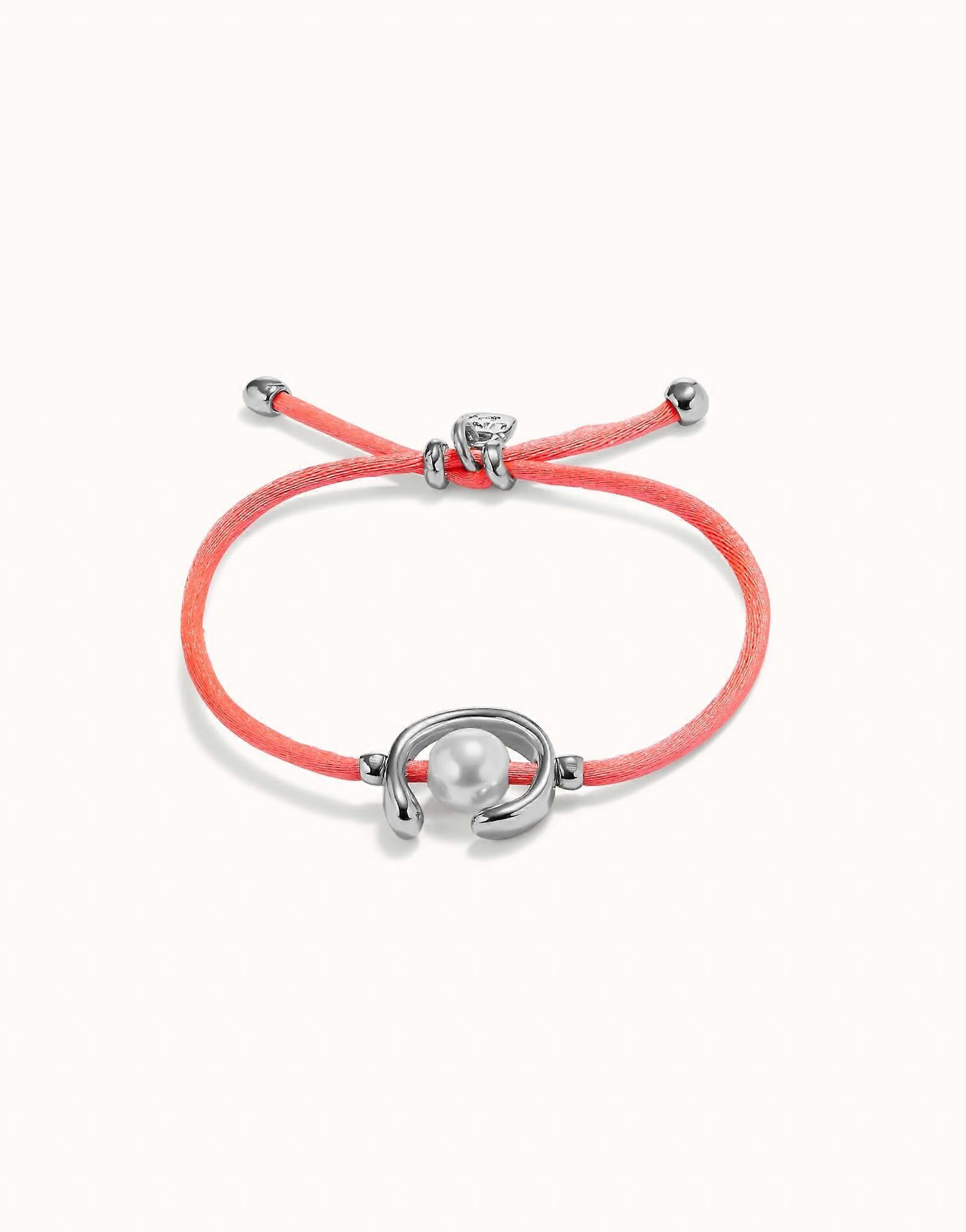Sterling Silver Plated Ser Diferente Pink Bracelet PUL2505RSAMTL0M