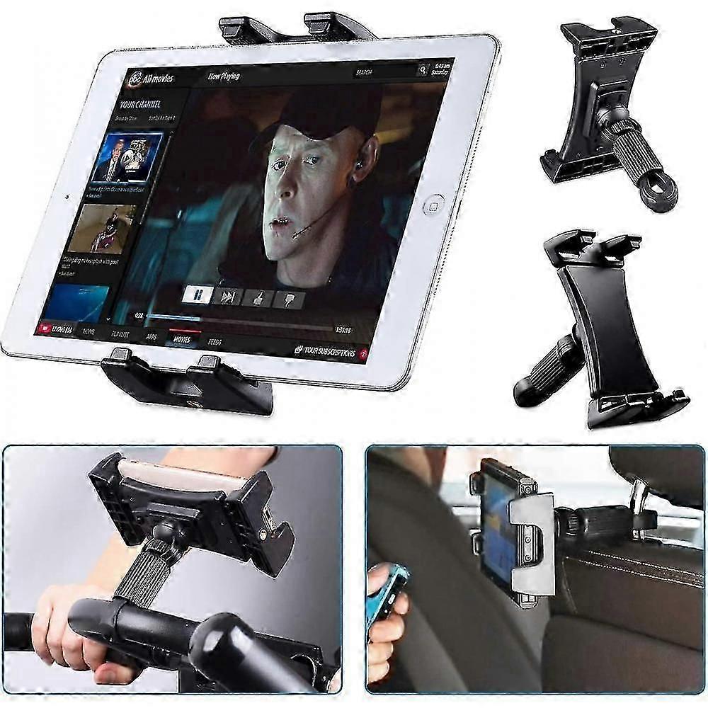 Spinning Bike Tablet Holder, Exercise Bikes, Car Headrest, Treadmill, Gym Handlebar, Microphone Support 360 Adjusta HVK