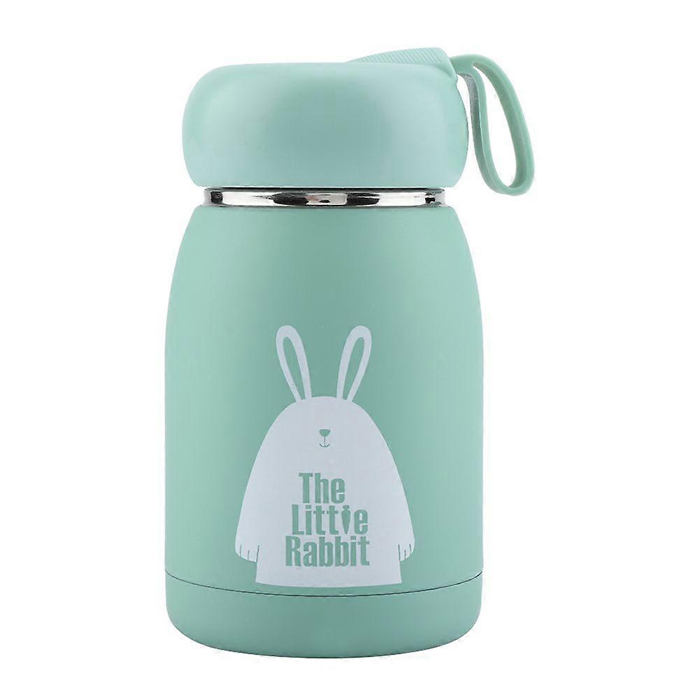 Cute Rabbit Pattern Vacuum Cup, Stainless Steel Thermos