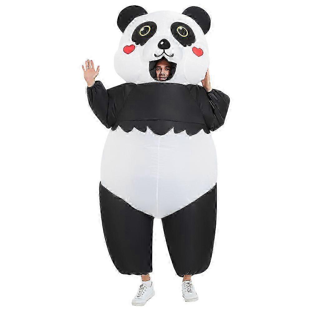 アニメ動物パンダインフレータブルコスチュームスーツドレスプリムクリスマスハロウィンパーティーコスプレコスチューム大人のコスプレ