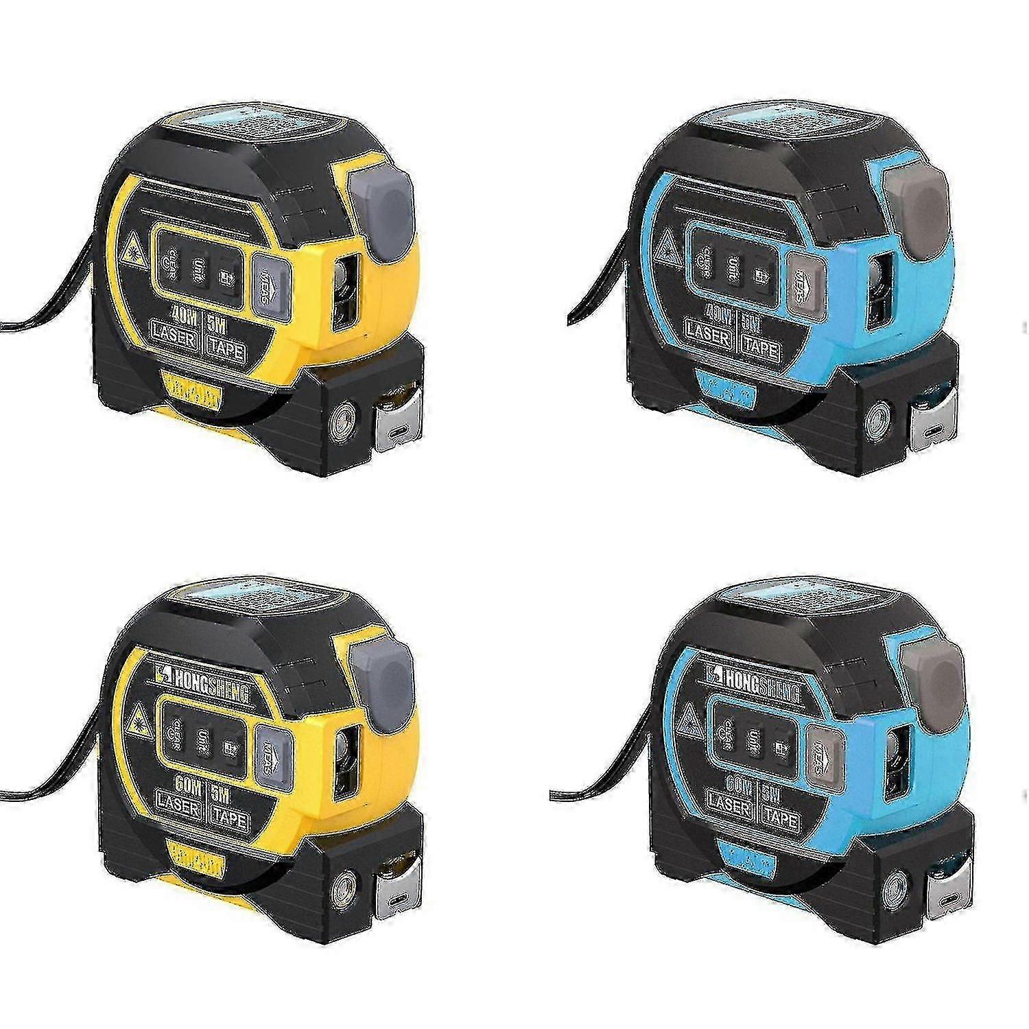 40/60m Measurin Sight 3-in-1 מדידת קלטת לייזר אינפרא אדום, מדידת קלטת דיגיטלית אלקטרונית כף יד