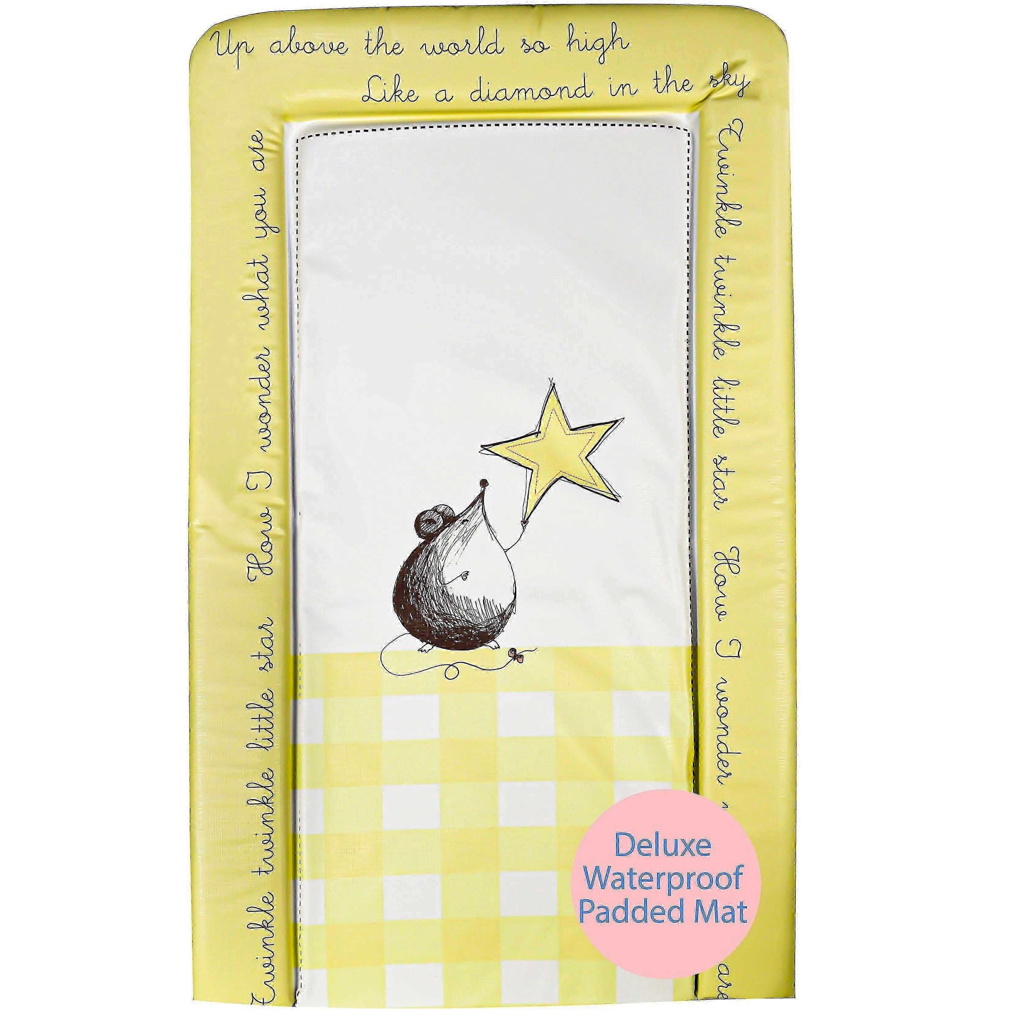 Changing Mat Tray Covers Mouse Star Deluxe Boy Girl Changing Mat Large Padded Waterproof Wipe Clean Baby Changing