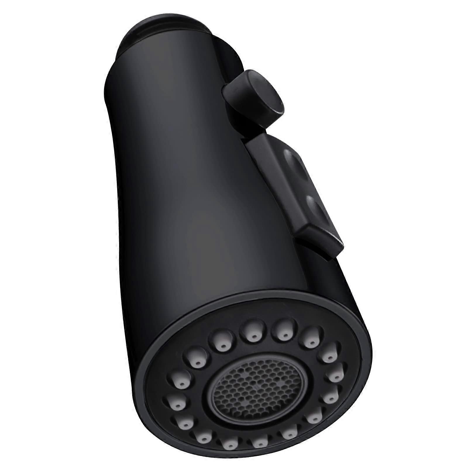 Matte Black Kitchen Sink Sprayer with Stream Spray and Pause Mode