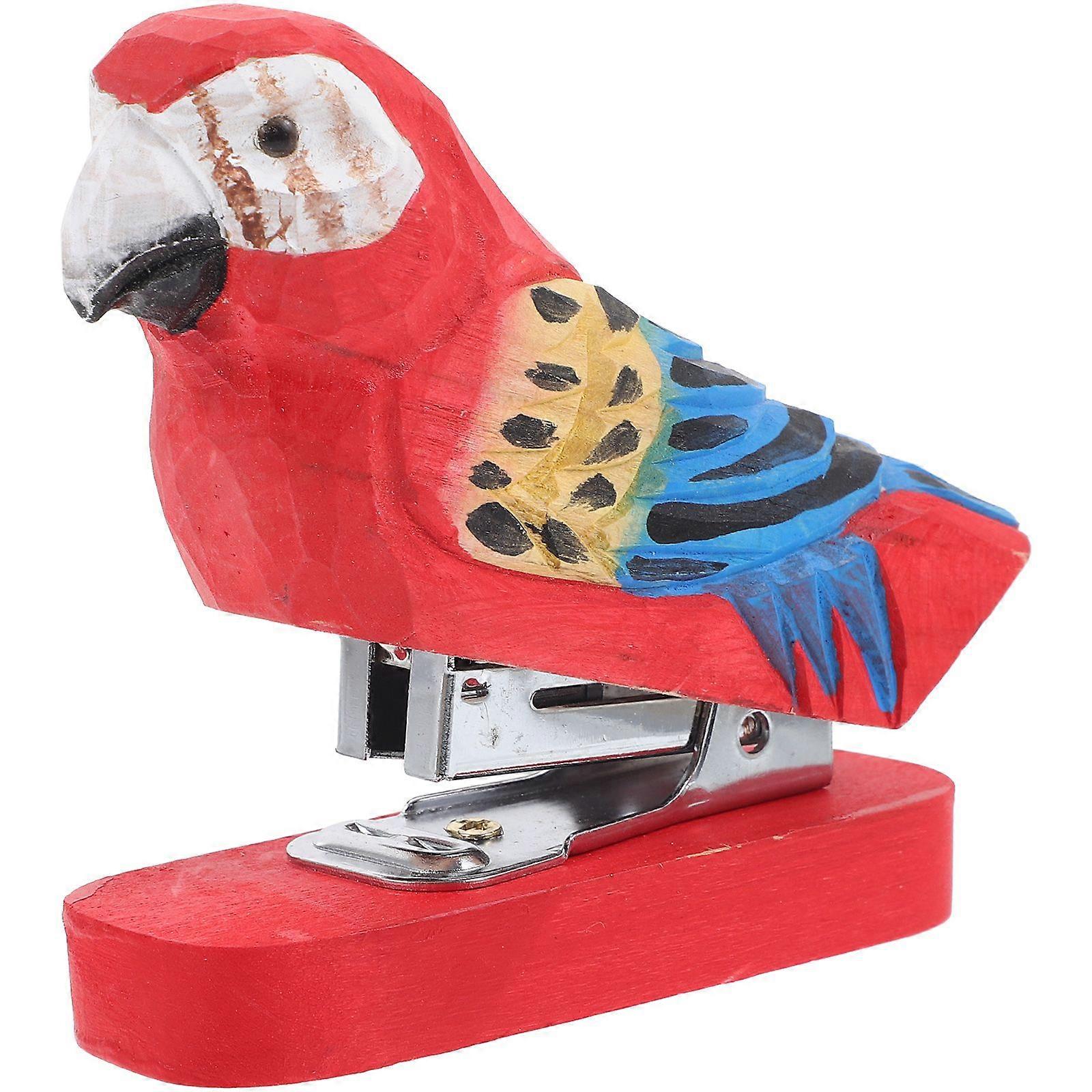Wooden Animal Stapler Funny Stapler Office Stapler Creative Stapler Paper Stapling Tool