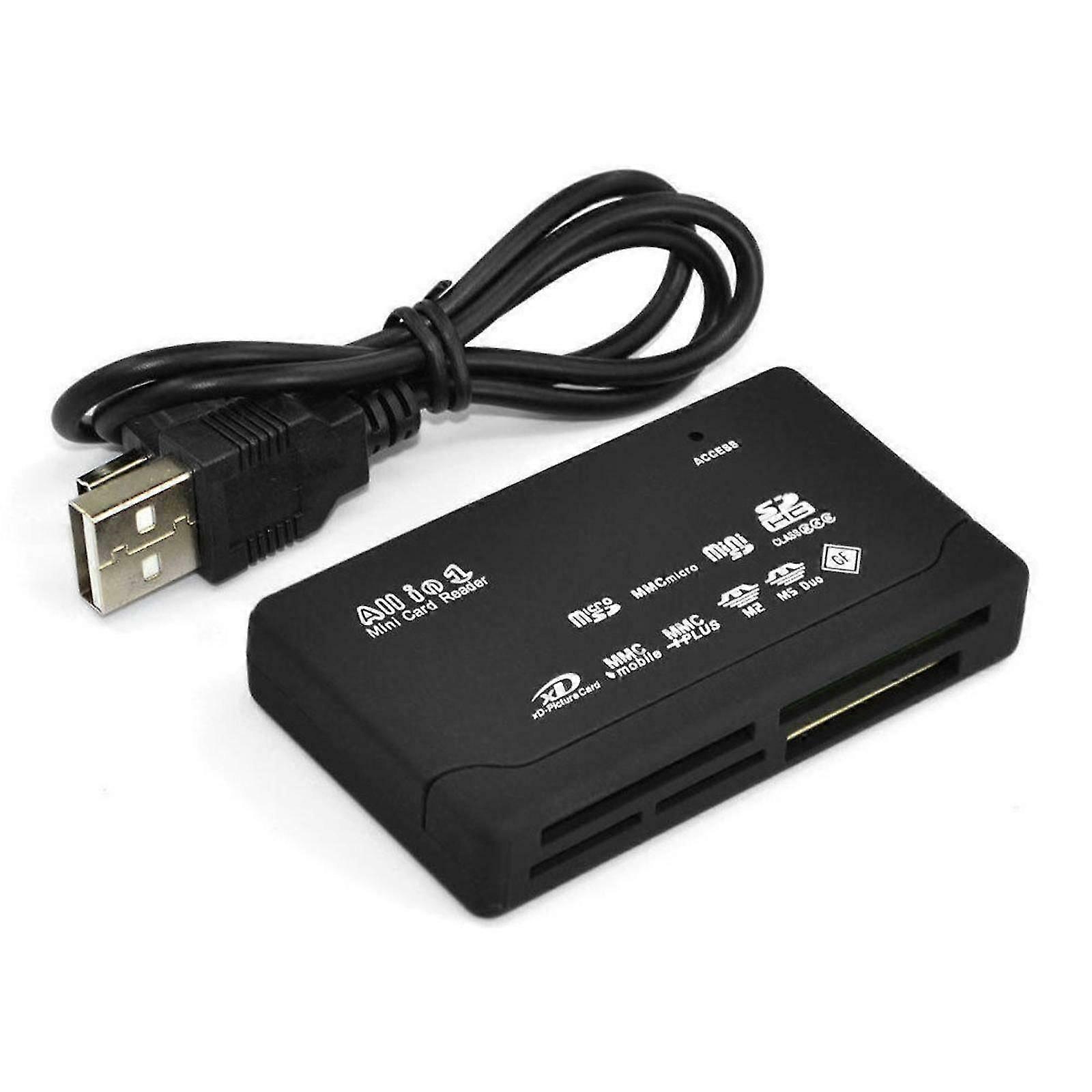 6 In 1 geheugenkaarten Usb Card Reader Cf/sd/xd/ms/sdhc Card Reader Nieuw