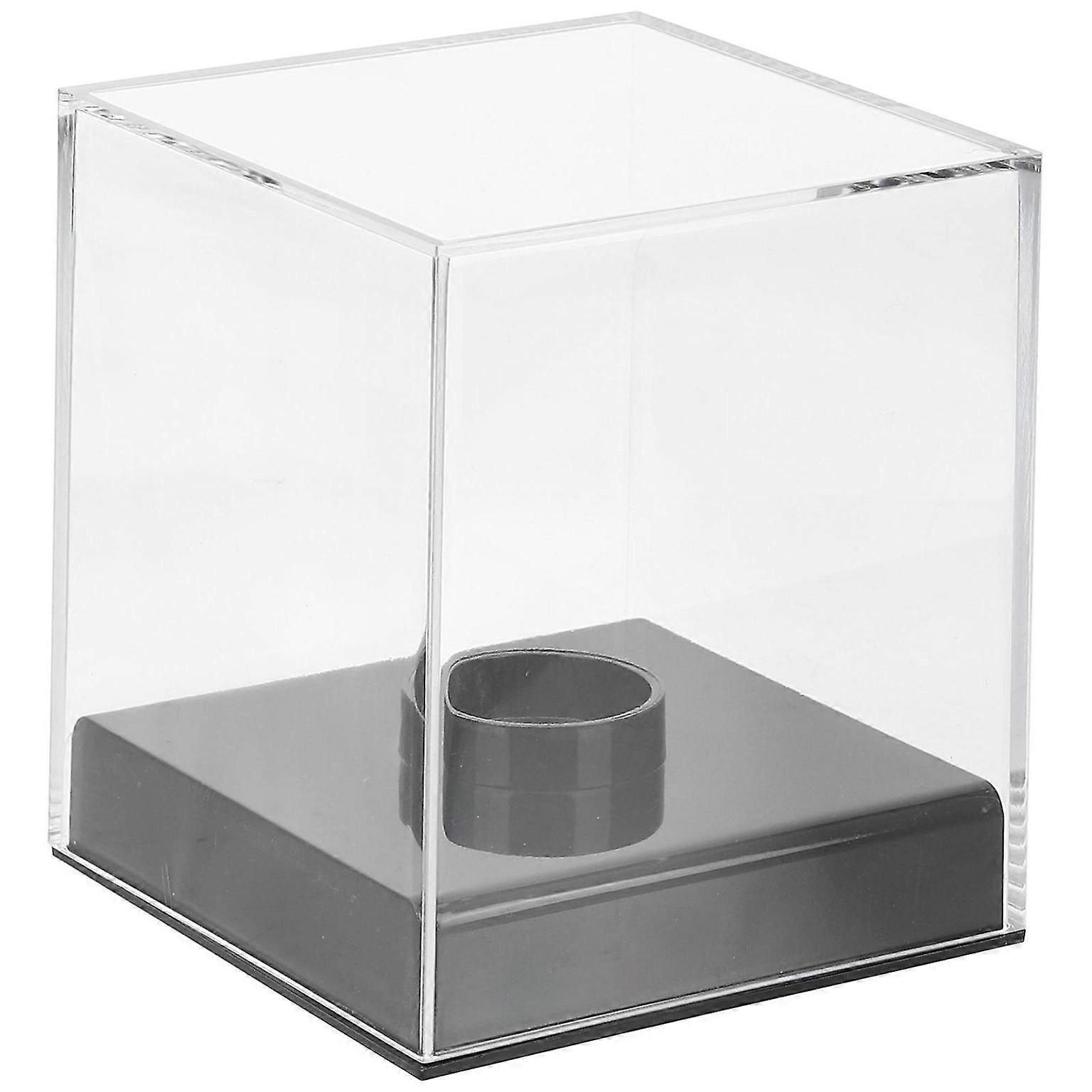 Premium Acrylic Baseball Display Case - Clear Showcase for Collectors - Compact & Durable Design