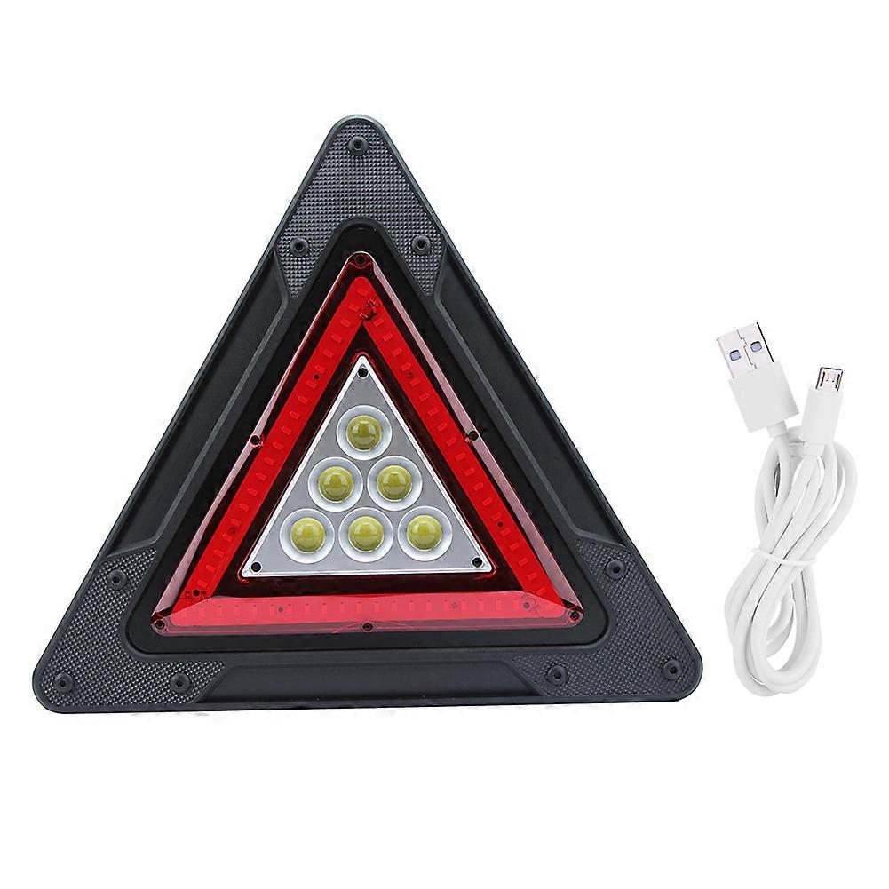 USB Charging LED Worklight Triangular COB Floodlight Multi-function Portable Outdoor Camping Lamp with Hook