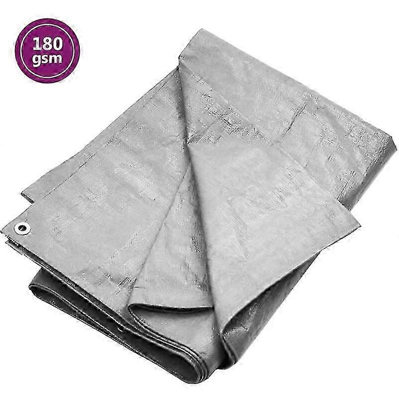 Tarpaulin 180 gm 3x3 m Gray HDPE Edition