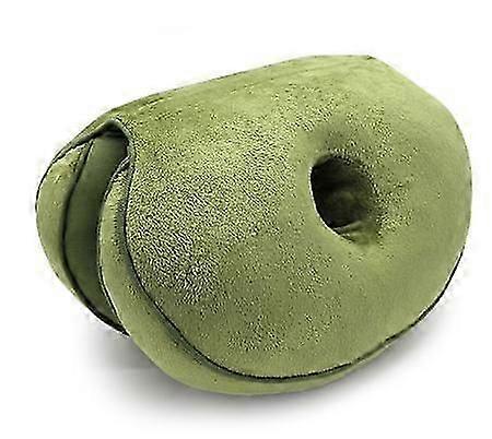 Office Lumbar Cushion Plush Buttocks Cushion Fart Cushion Fold Dual-use Cushion Pillow