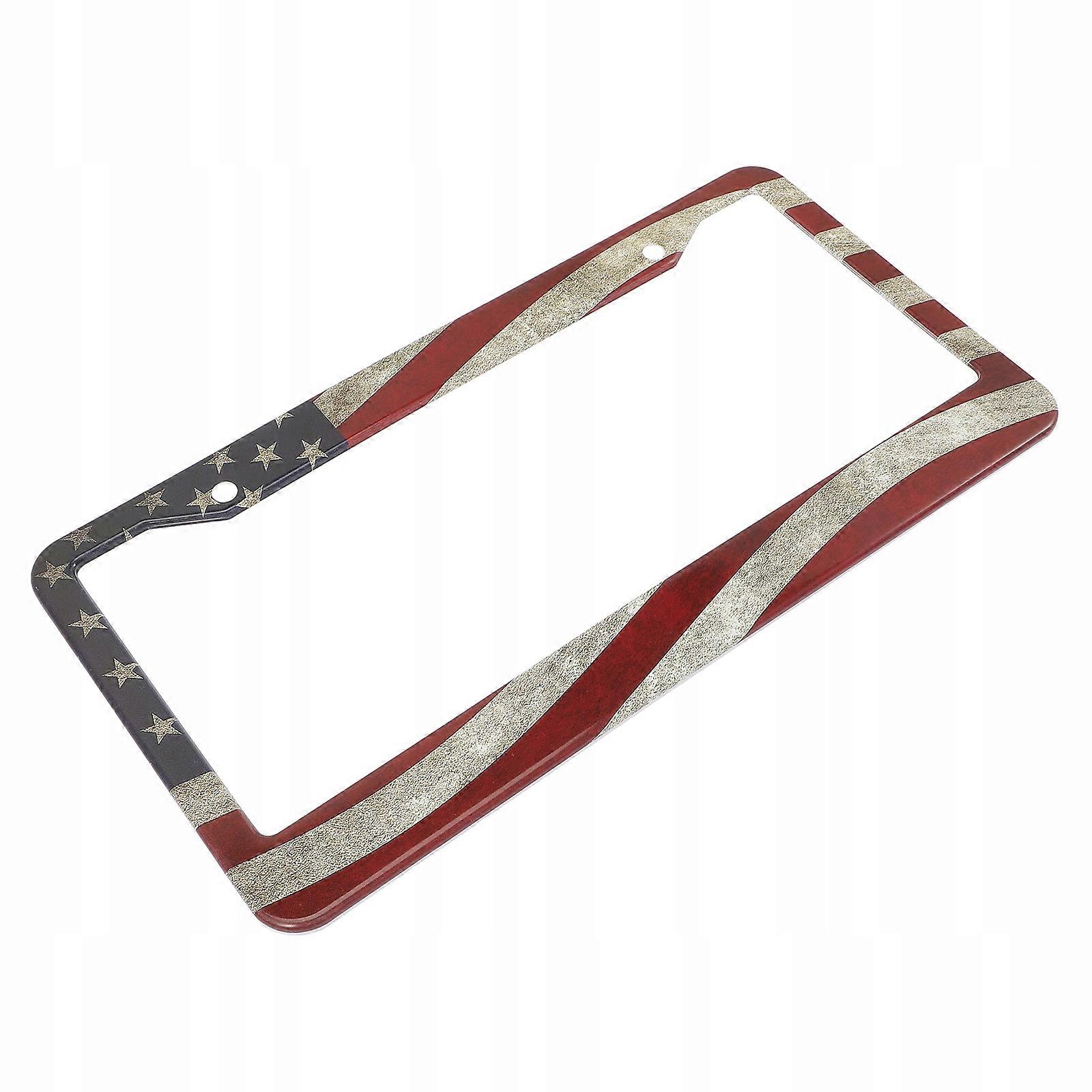 American Flag License Plate Frame Us License