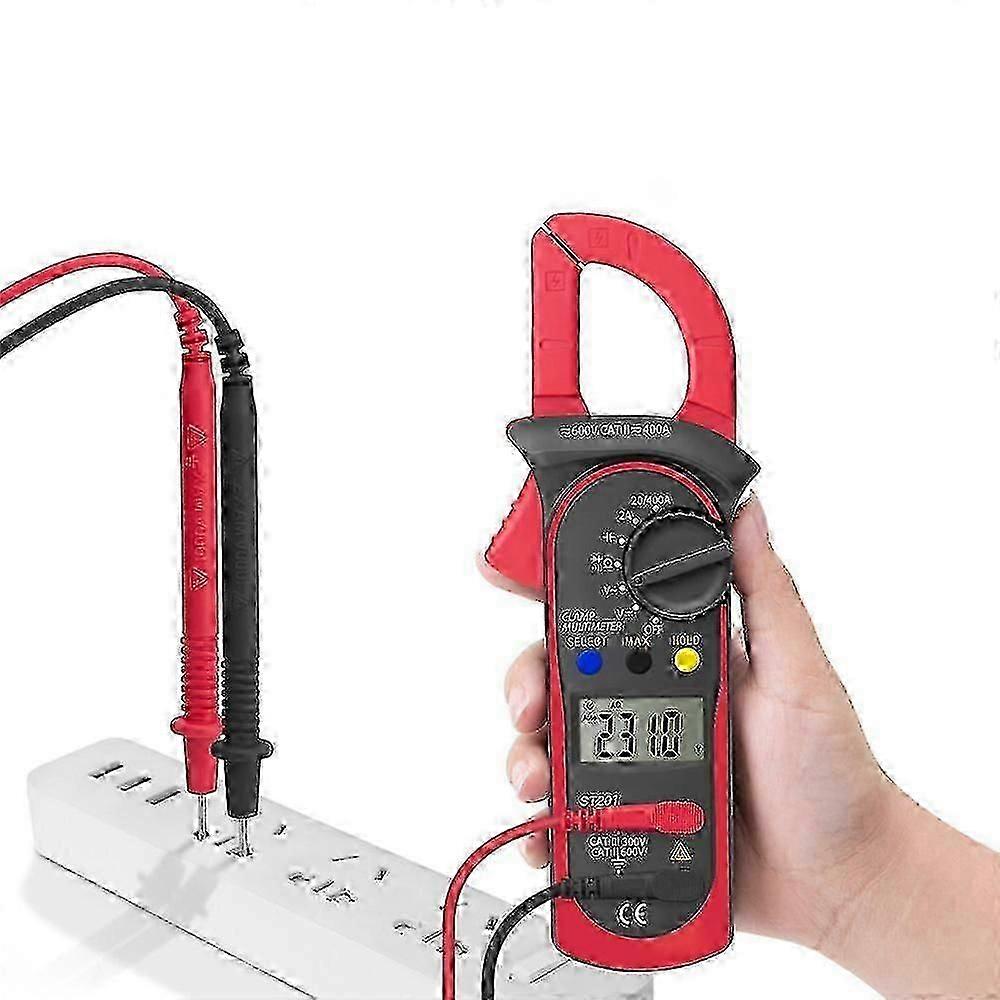St201 Clamp Meter Digital Clamp Multimeter Ac/dc Voltage Measuring Tester Clamp Multimetro