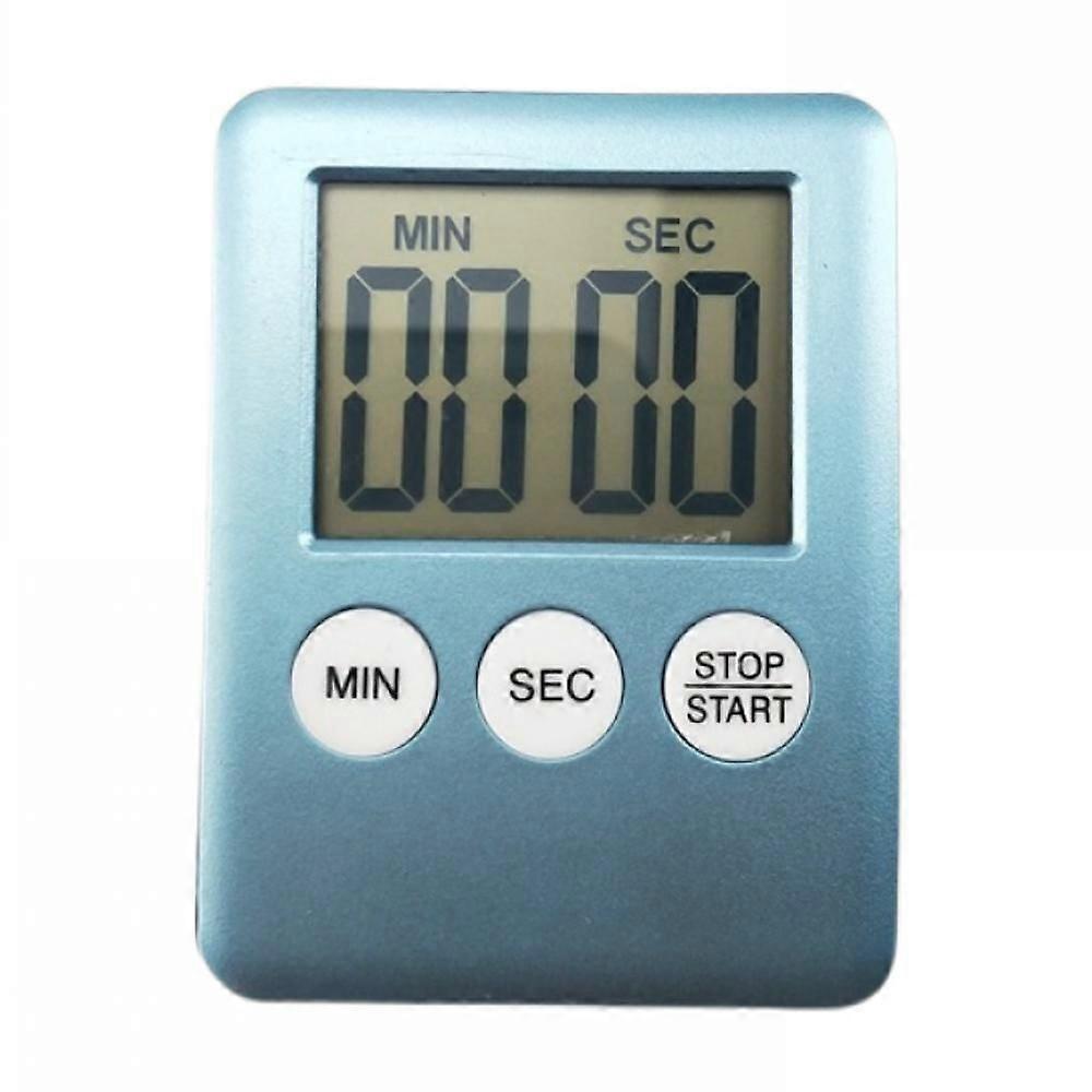 Precise Multi-Use Study Timer Plastic Stable Shockproof Digital Timer For Student(Blue)