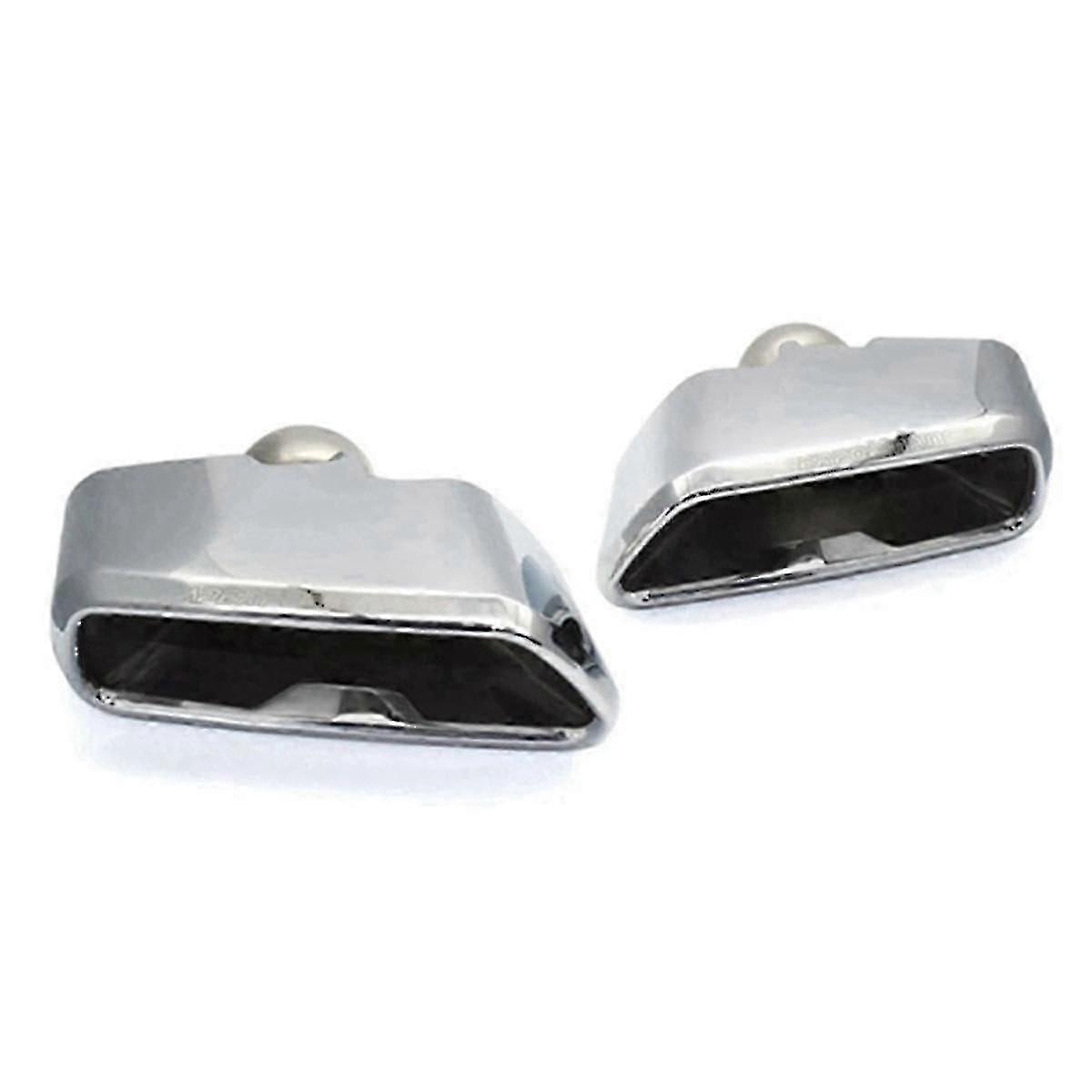 Car Exhaust System Muffler Mp Style Square Port Exhaust Tailpipe Automobile For 5 Series G30 G38 54 Js