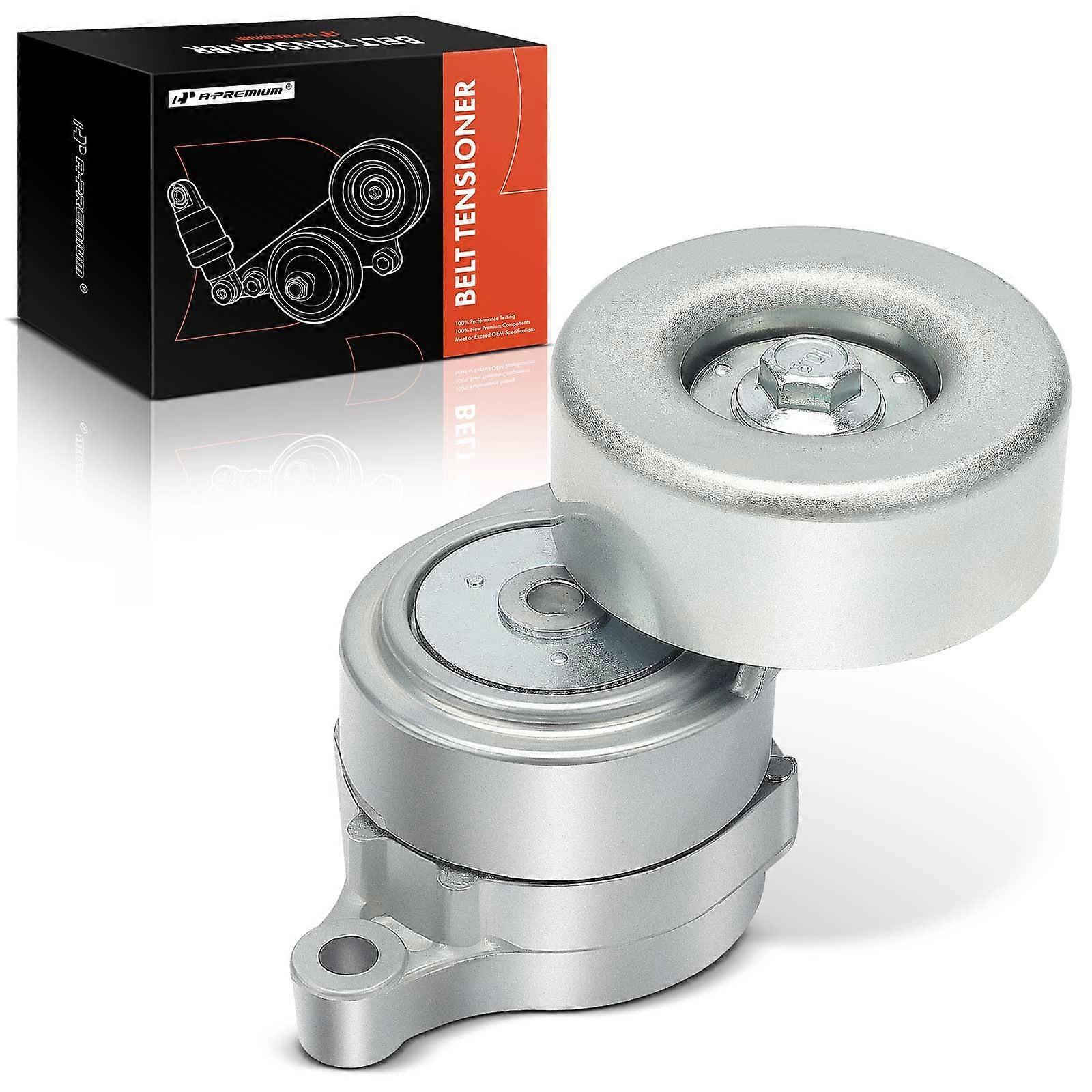 Belt Tensioner Assembly with Pulley Compatible with Subaru B9 Tribeca 20062007, Legacy 20082009