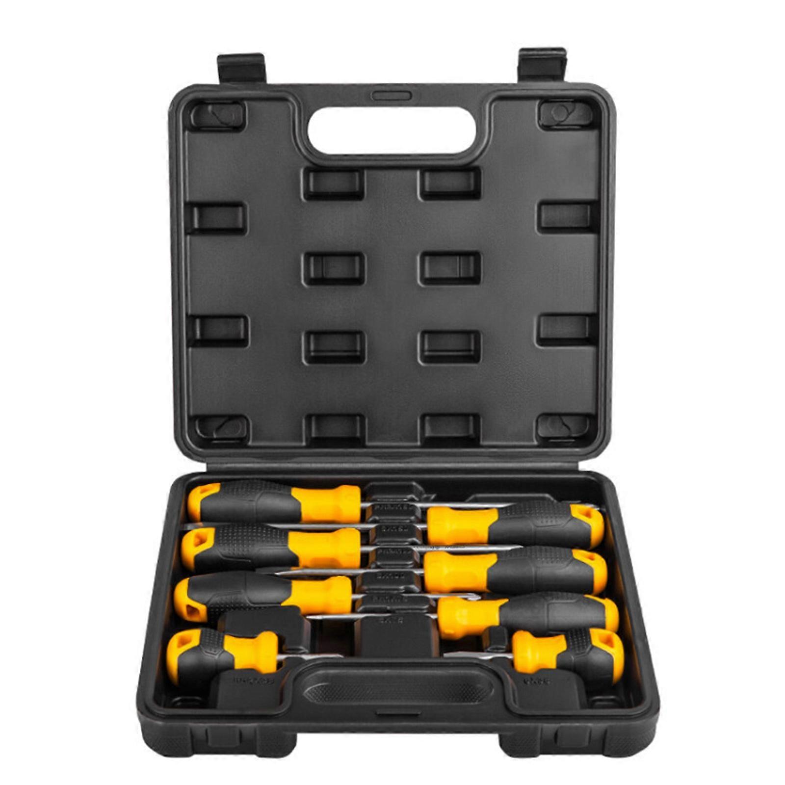 8Piece Magnetic Screwdriver Slotted/Cross-head Screw Driver for Computer Repair,Electrical Boxes,Socket Installation