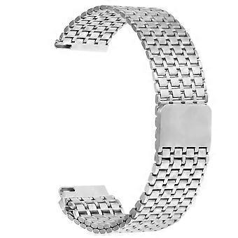 For Honor MagicWatch Bands Replacement Stainless Steel Magnetic Clasp Silver Watch Strap
