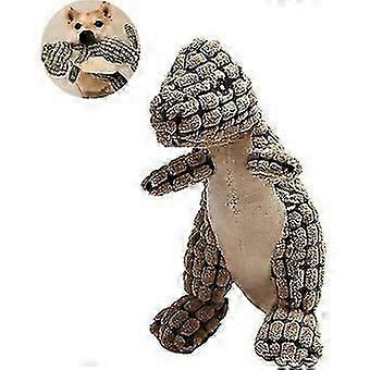 Indestructible Robust Dino Dog Toys, Interactive Squeaky Dog Toys For Aggressive Chewers