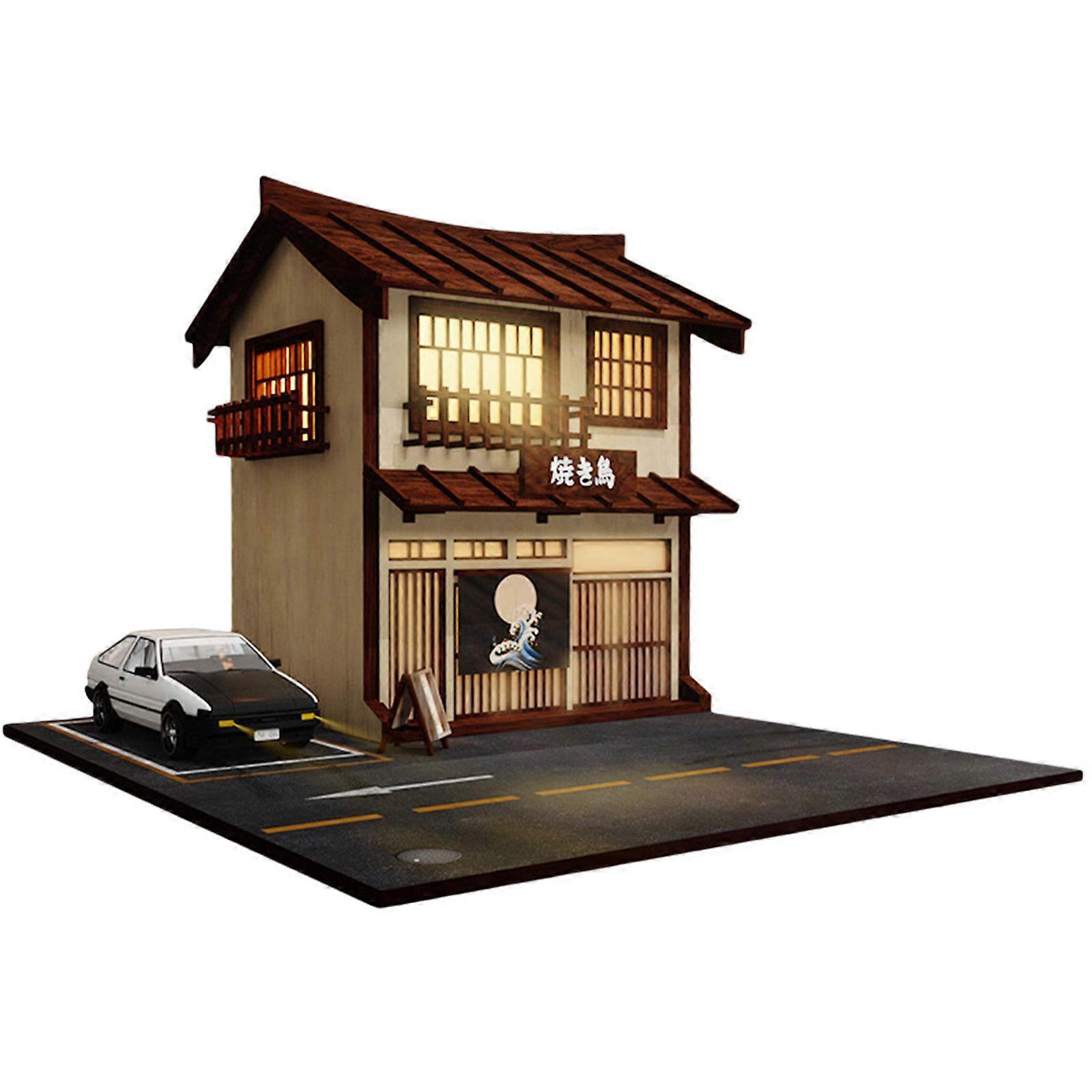 1/64 ケバブ屋 ジオラマモデル DIY ジオラマレイアウト用 ミニチュア情景レイアウト