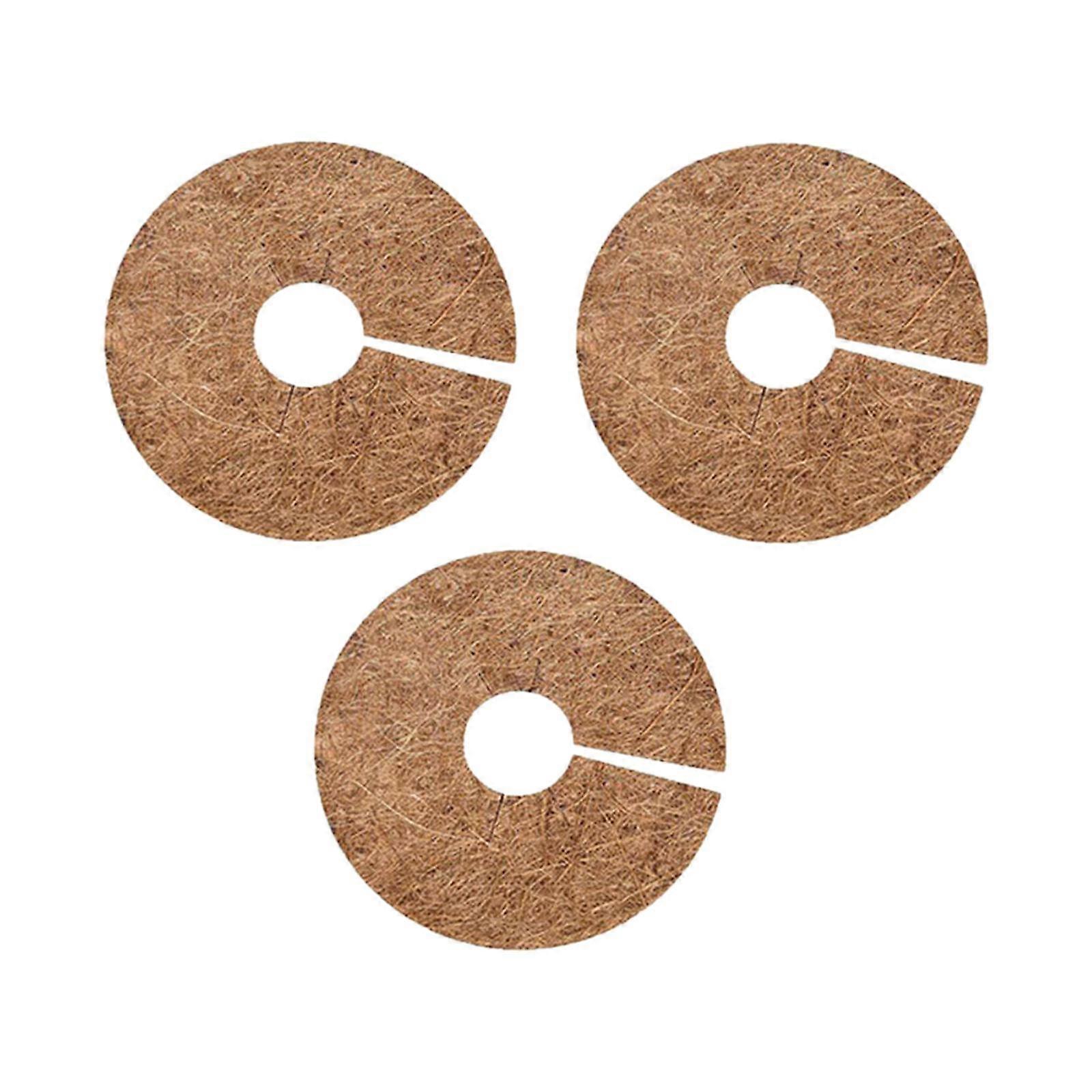 nut Fibers Mulch Tree Mat, 12 Inch Potted Plants Tree ,