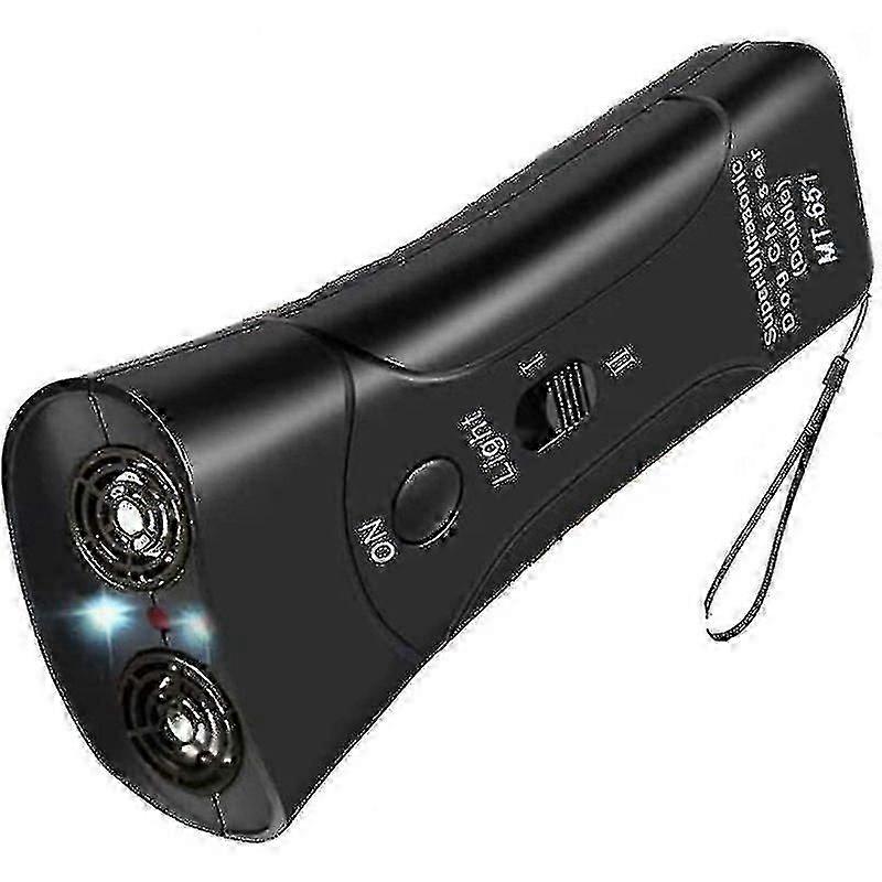 Anti Barking Device, 2022 New Dual Ultrasonic Dog Hunting Device, Three In One Dog Driver/training Tool/led Flashlight, Suitable For Indoor A